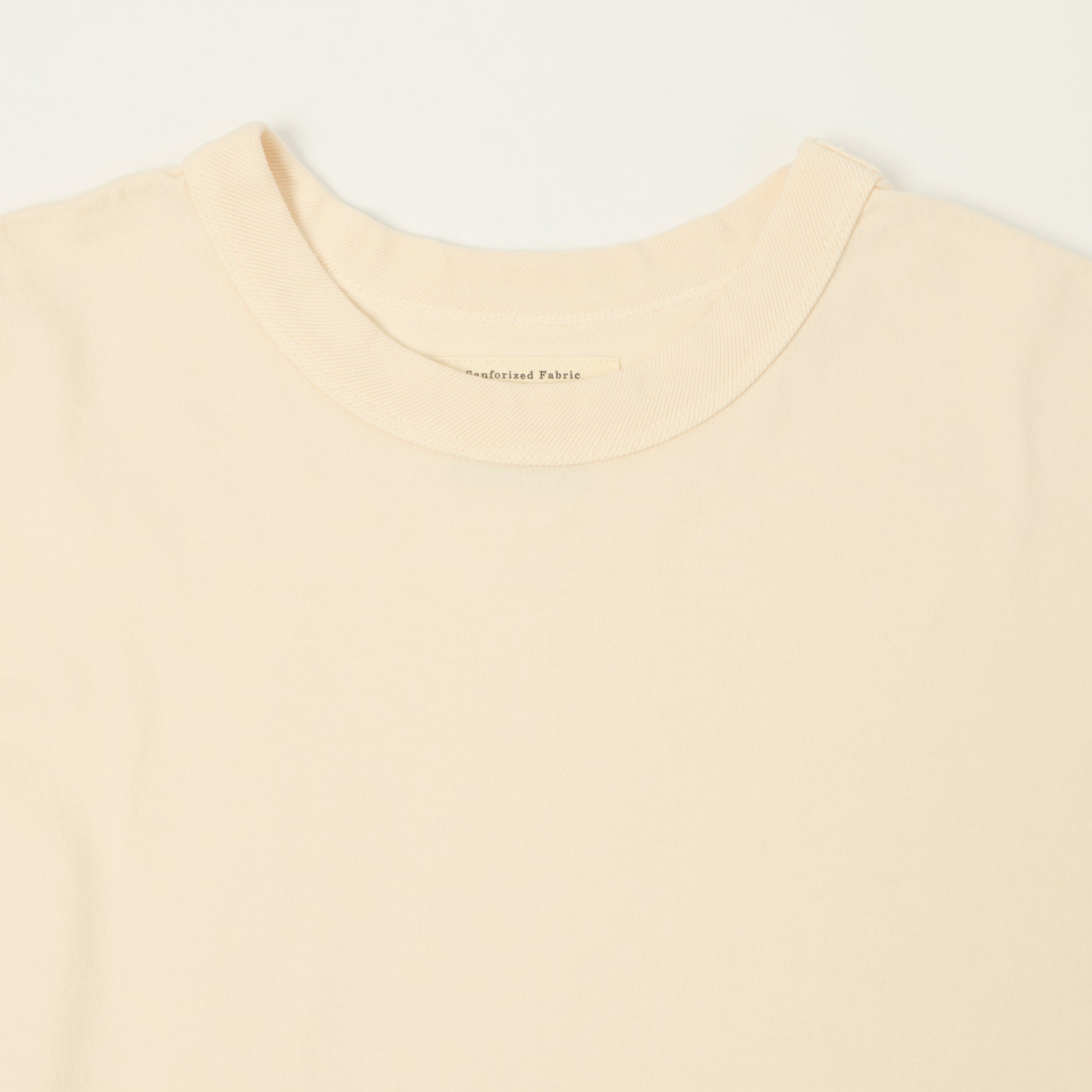 FULLCOUNT 5222L Flat Seam Heavyweight T-Shirt - Ecru