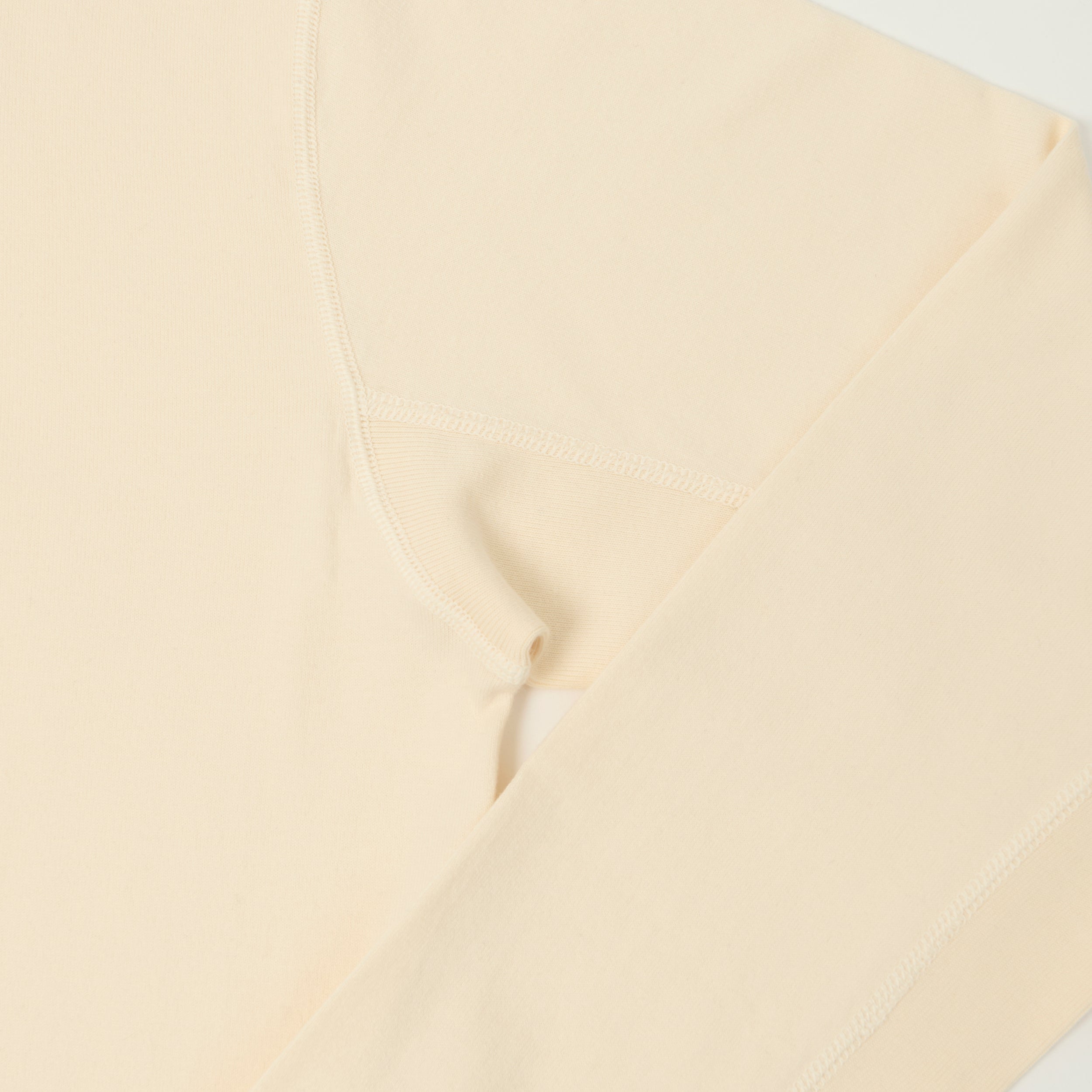 FULLCOUNT 5222L Flat Seam Heavyweight T-Shirt - Ecru