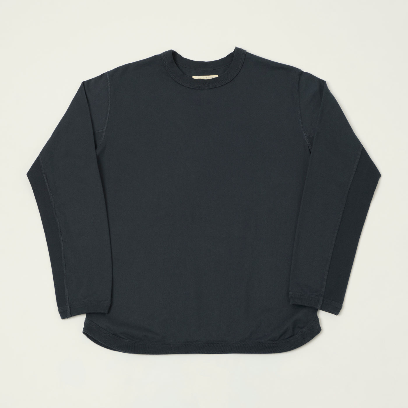 FULLCOUNT 5222L Flat Seam Heavyweight T-Shirt - Ink Black