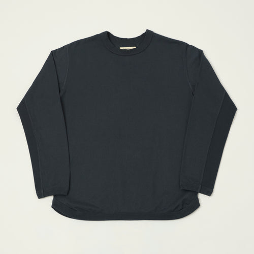 FULLCOUNT 5222L Flat Seam Heavyweight T-Shirt - Ink Black