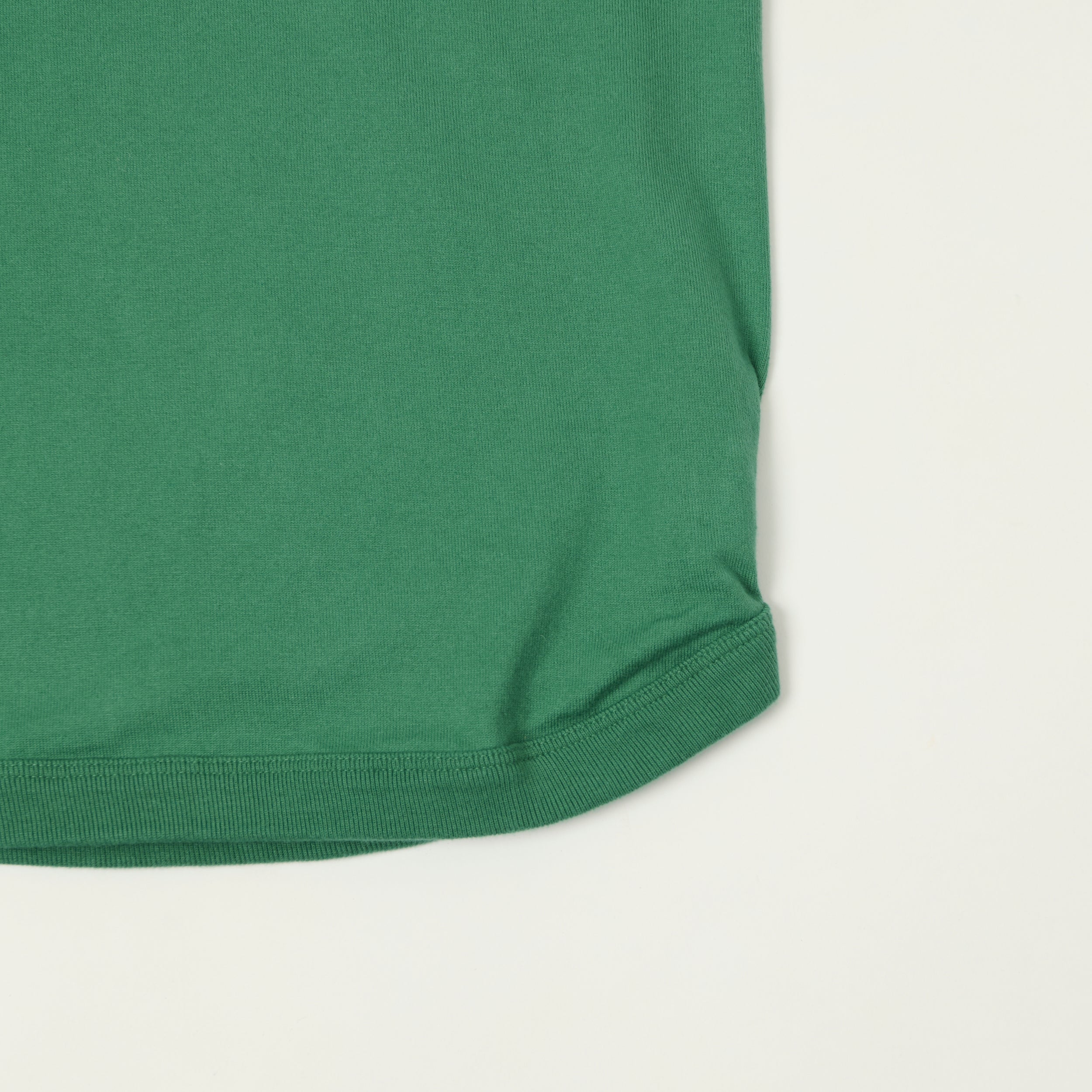 Full Count 5222 Flat Seam Heavyweight T-Shirt - Green