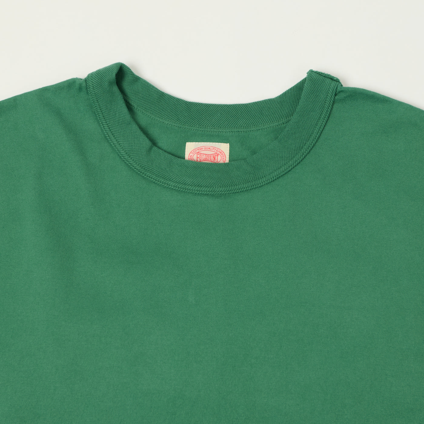 Full Count 5222 Flat Seam Heavyweight T-Shirt - Green