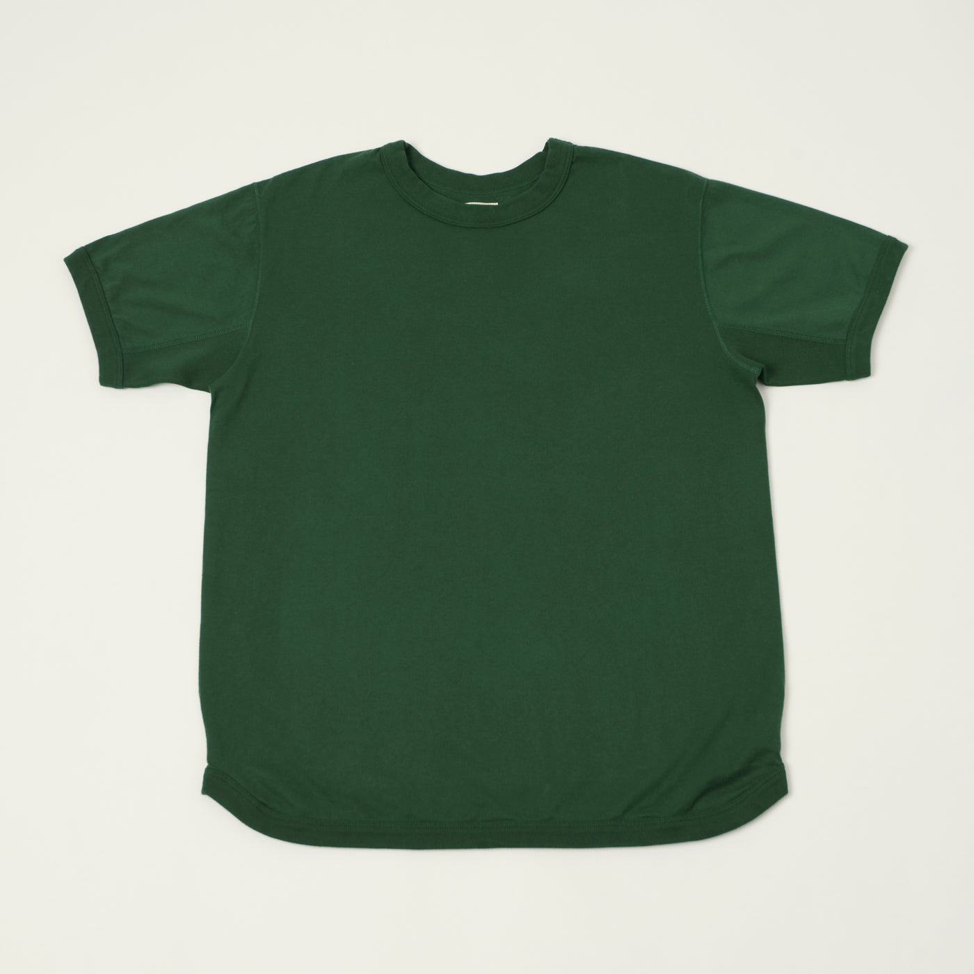 FULLCOUNT 5222 Flat Seam Heavyweight T-Shirt - Dark Green
