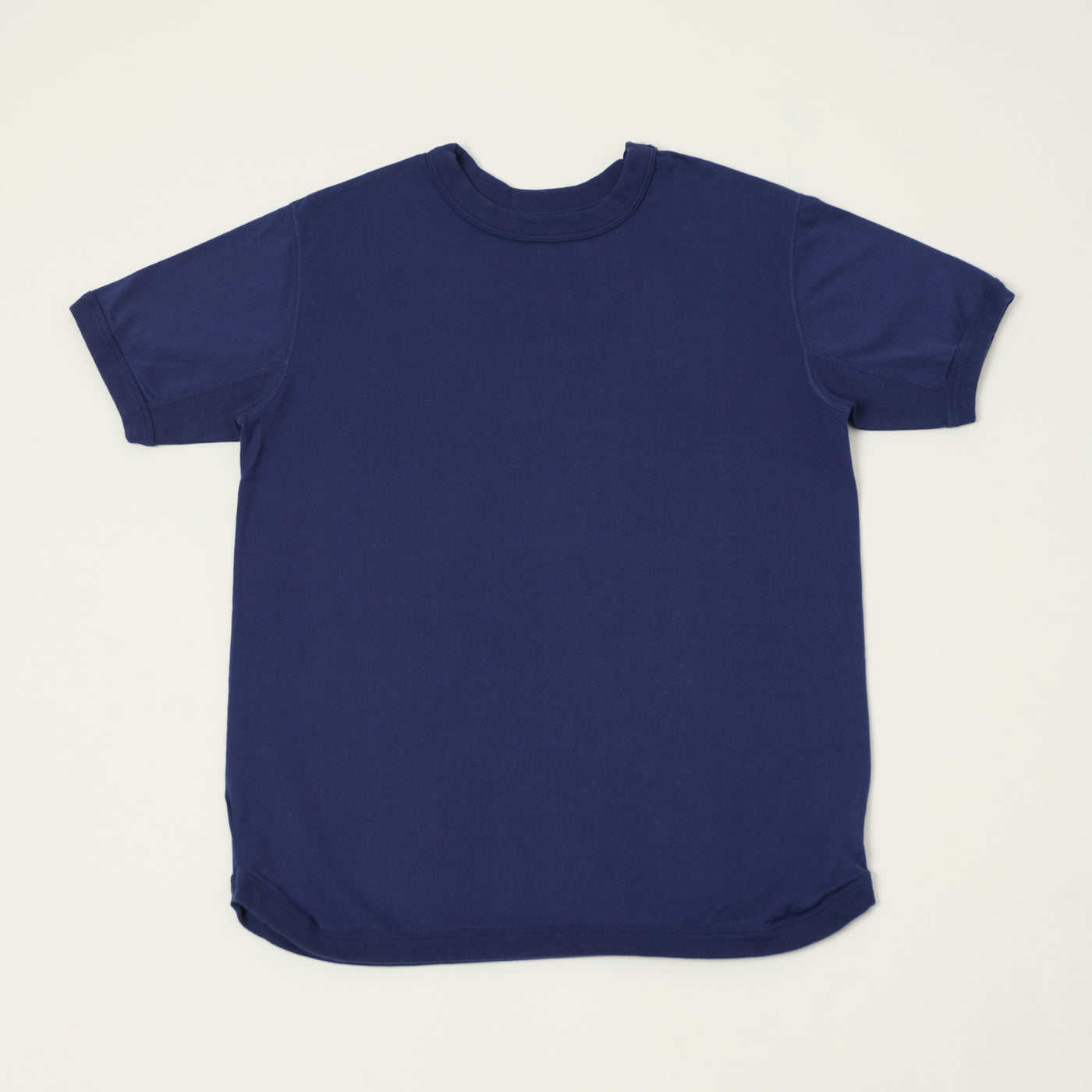 FULLCOUNT 5222 Flat Seam Heavyweight T-Shirt - Navy