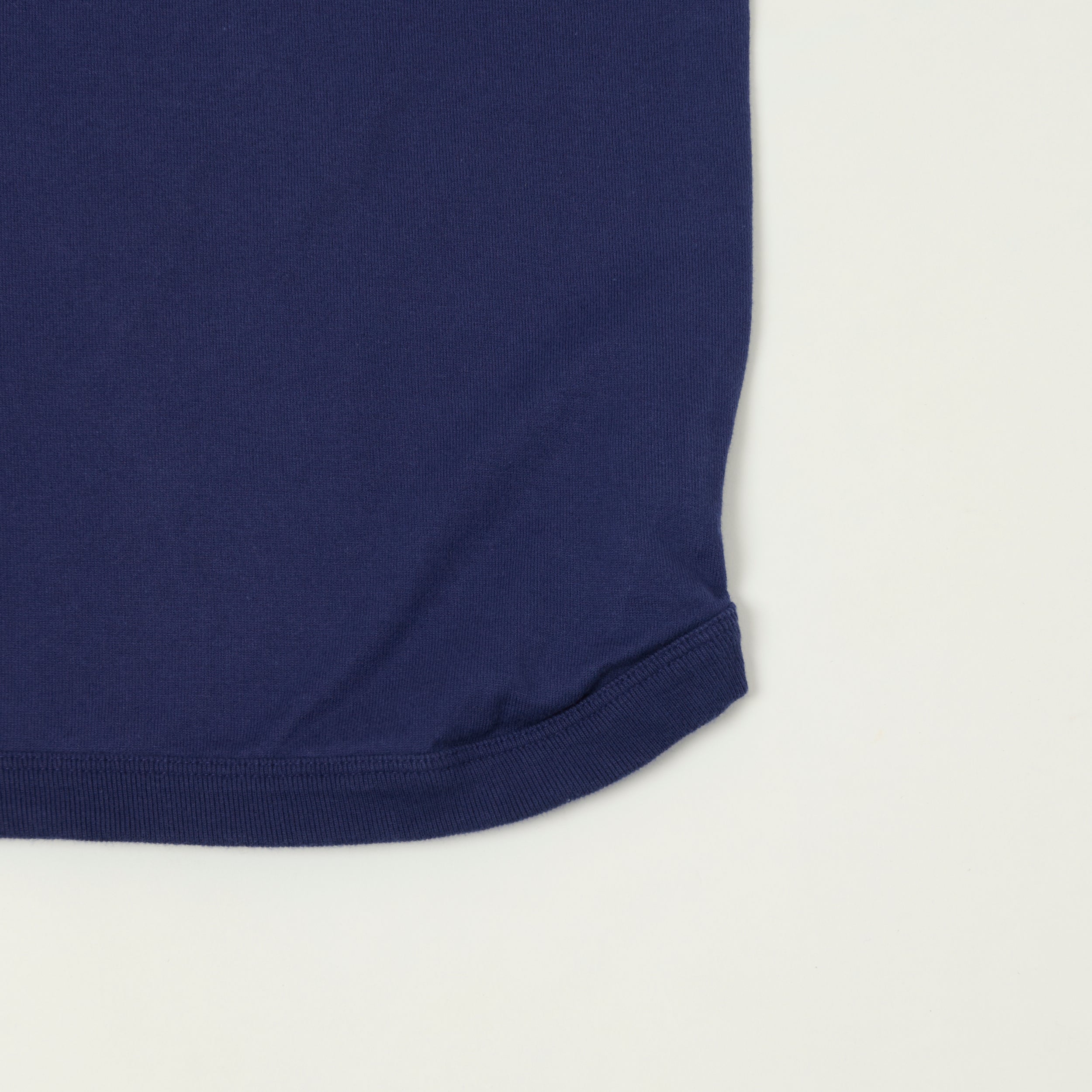 FULLCOUNT 5222 Flat Seam Heavyweight T-Shirt - Navy