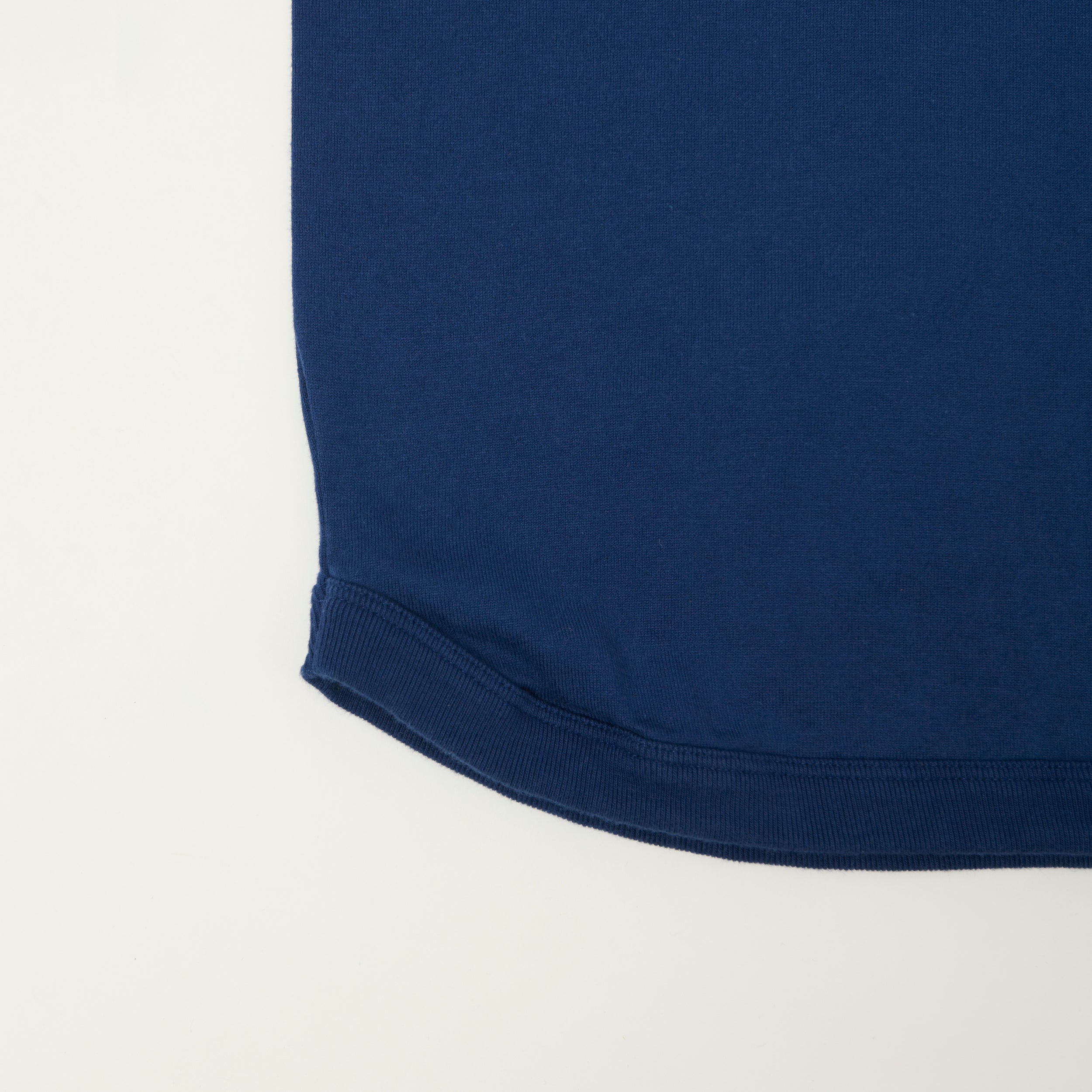 FULLCOUNT 5222LH Flat Seam Heavyweight Henley - Navy