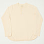 FULLCOUNT 5222LH Flat Seam Heavyweight Henley - Ecru