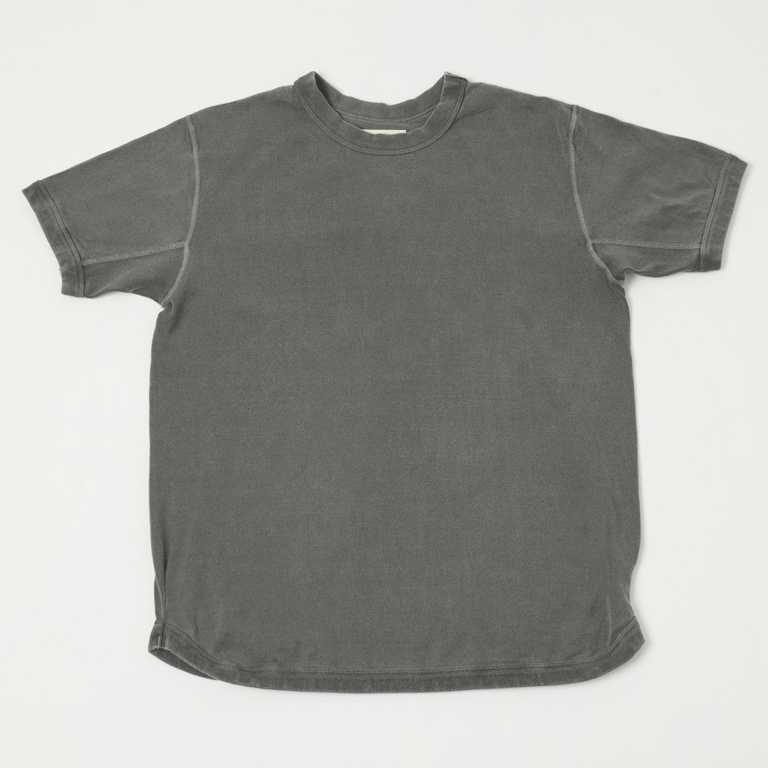 FULLCOUNT 5222 Flat Seam Heavyweight T-Shirt - Black