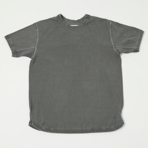 FULLCOUNT 5222 Flat Seam Heavyweight T-Shirt - Black