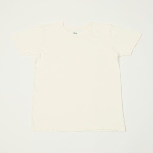 FULLCOUNT 5503 Classic Crew Neck 2 Pack - White