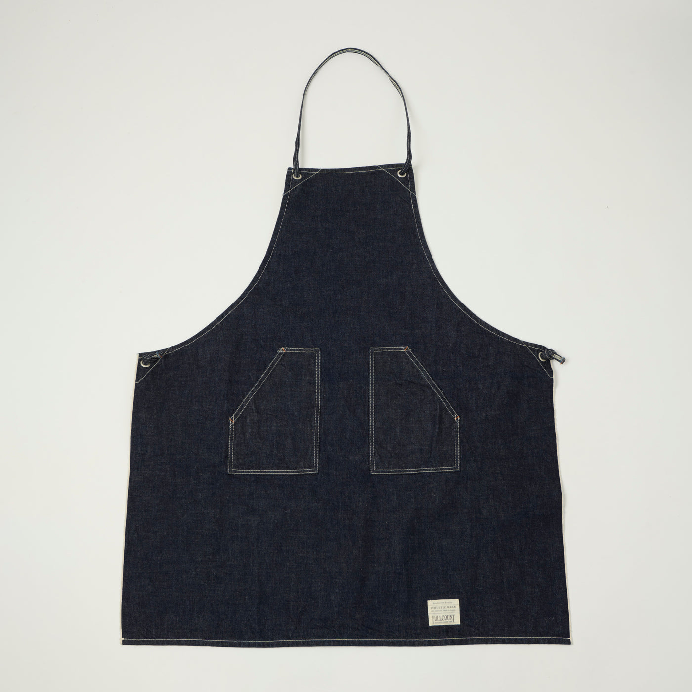 FULLCOUNT 6842 13.7oz Denim Work Apron - One Wash