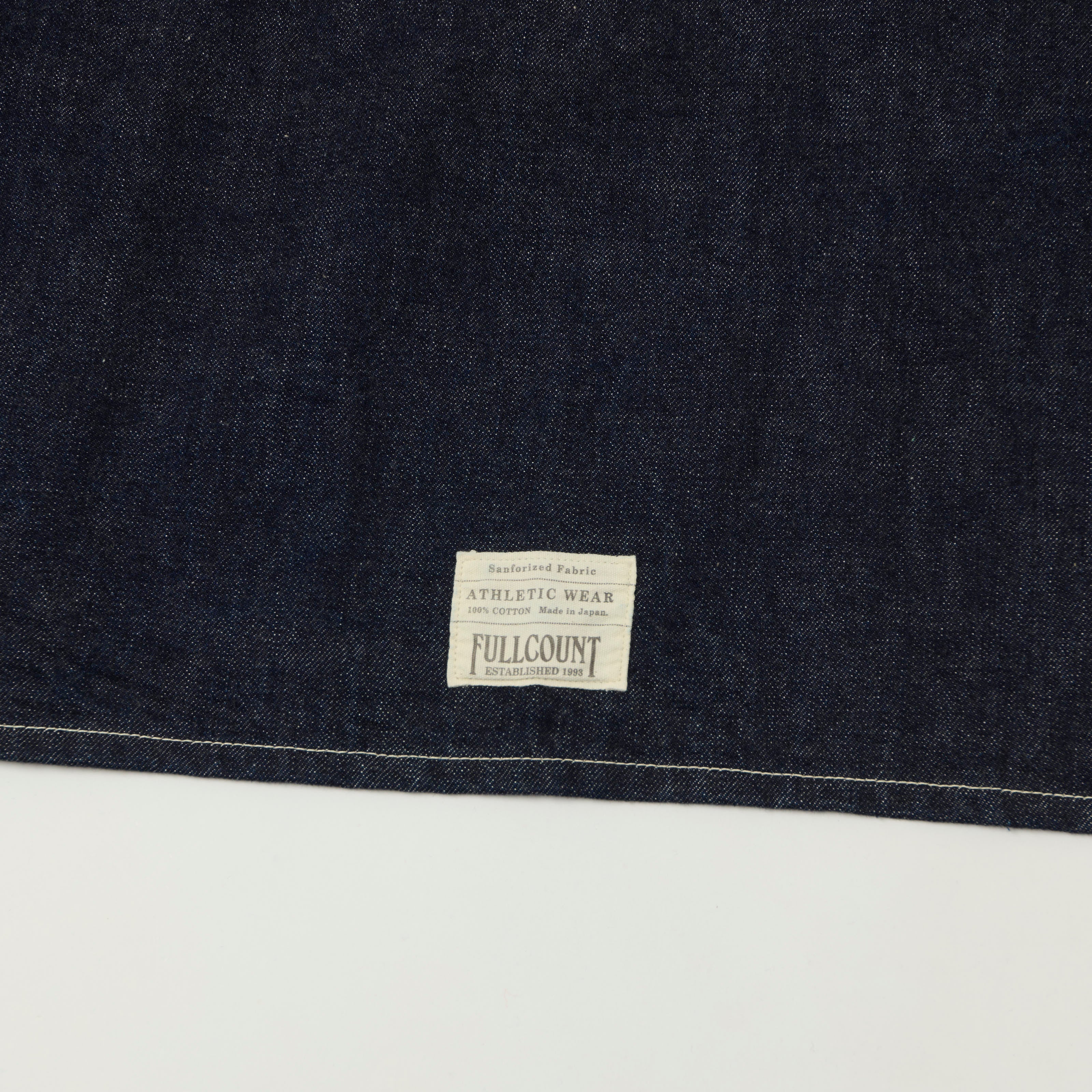 FULLCOUNT 6842 13.7oz Denim Work Apron - One Wash