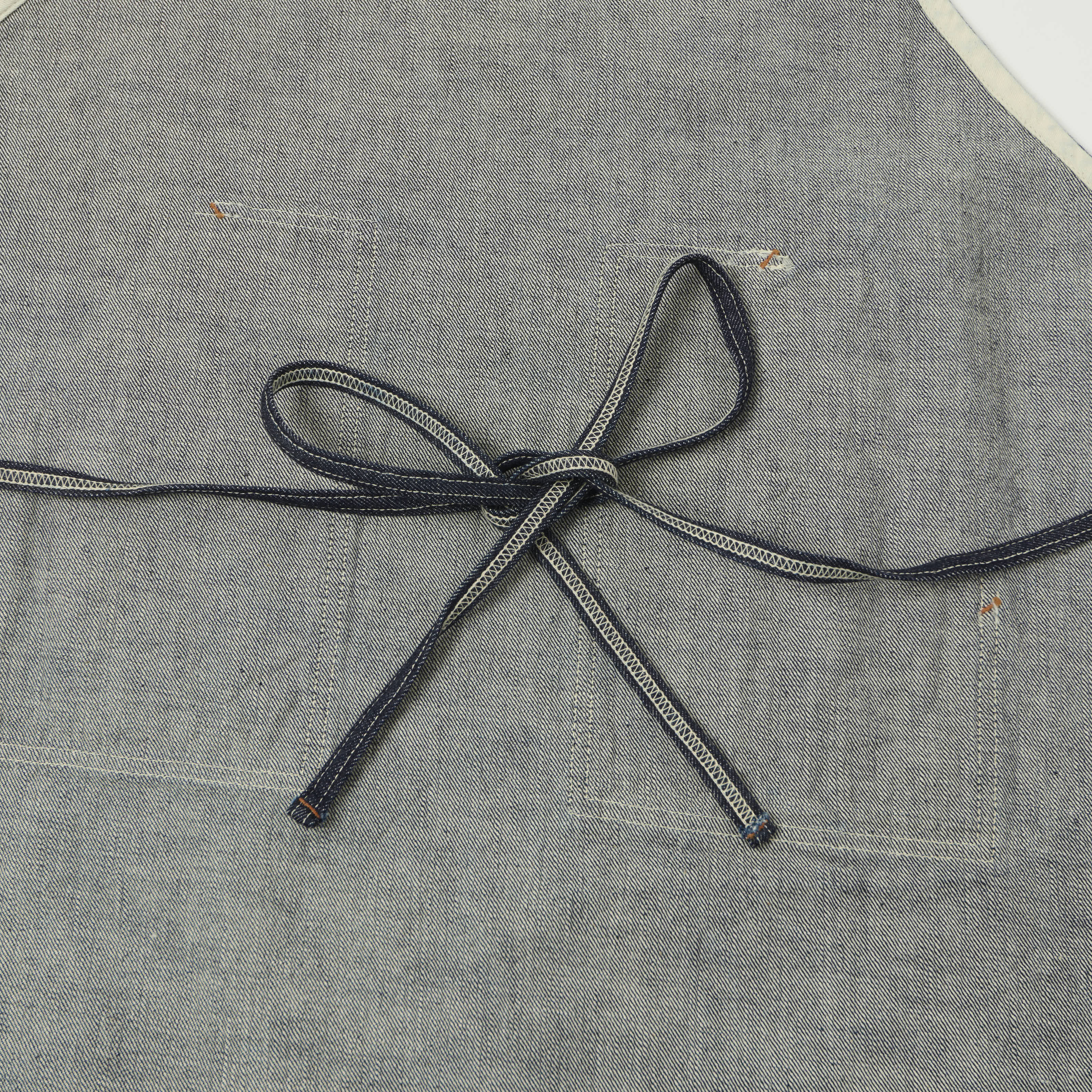 FULLCOUNT 6842 13.7oz Denim Work Apron - One Wash