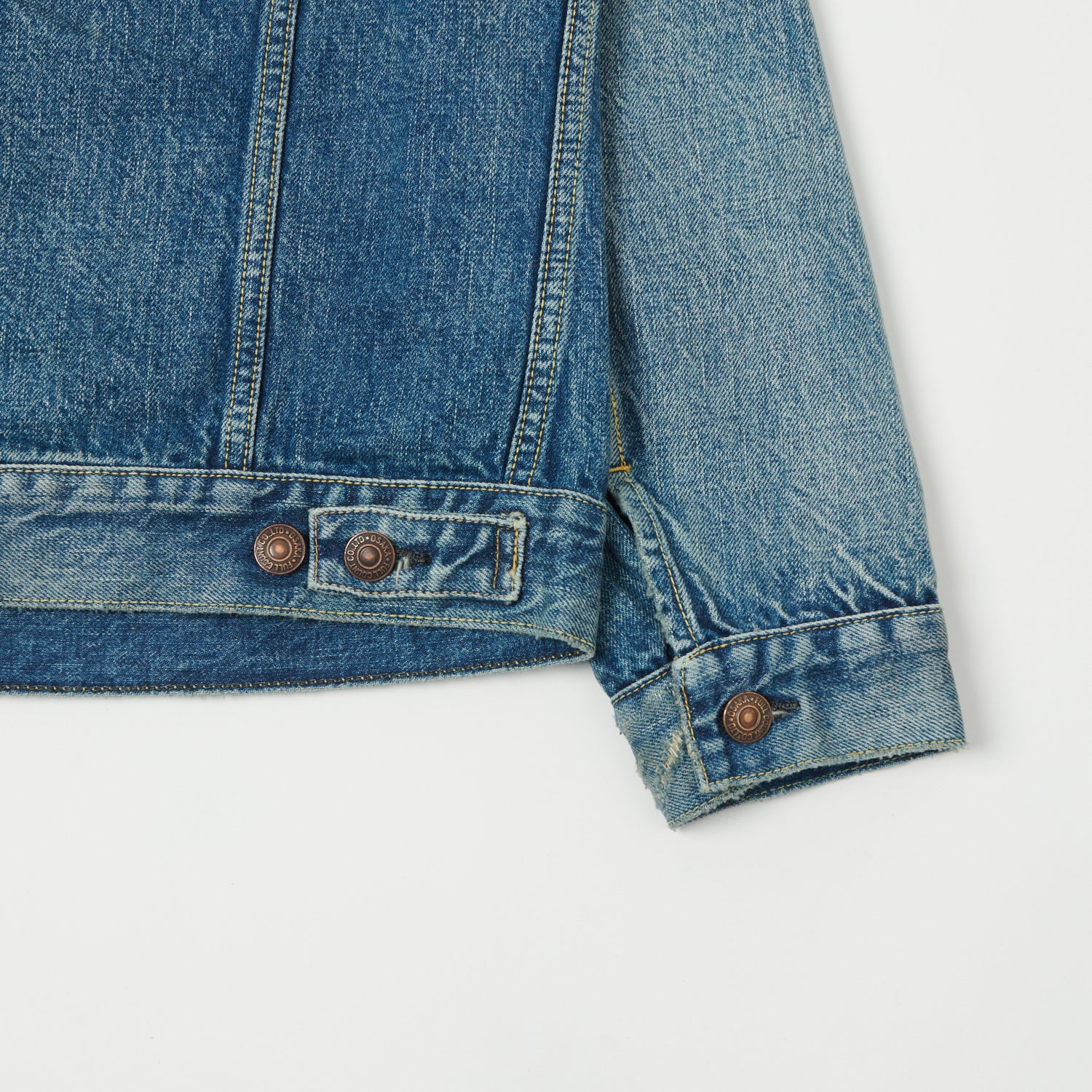 FULLCOUNT 2101 13.7oz Type III Denim Jacket - 'Dartford' Wash