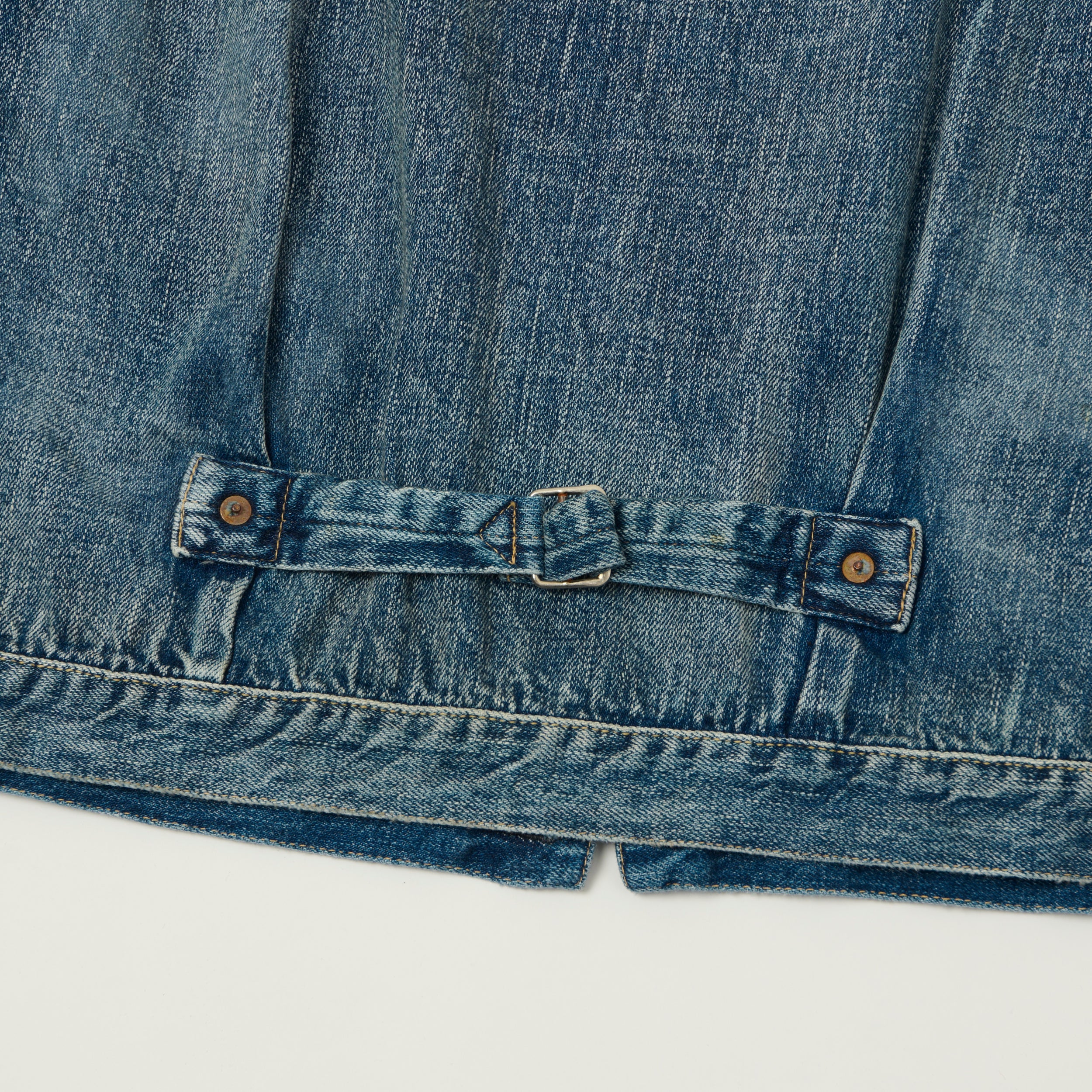 FULLCOUNT S2107SS 11.5oz WWII Model Denim Jacket - 'Master of Reality' Wash