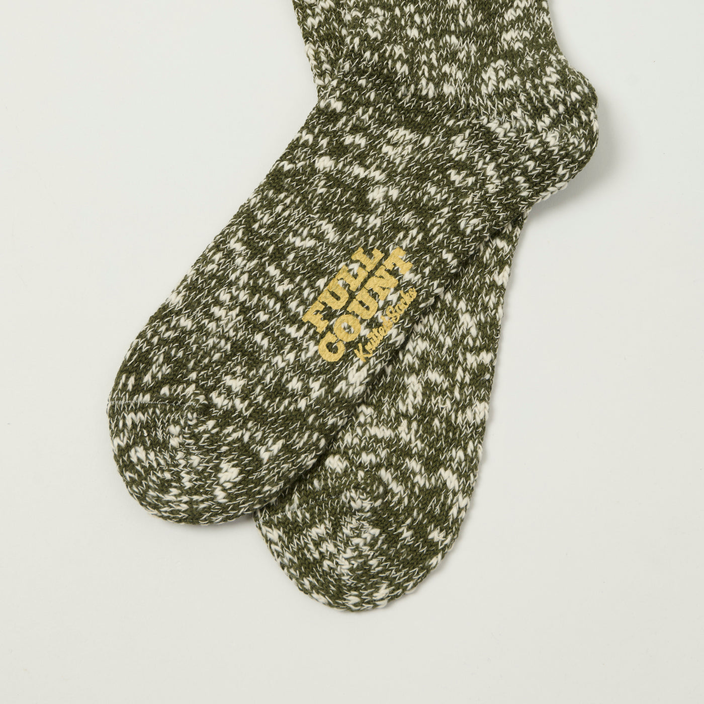 FULLCOUNT 6110 Slub Sock - Green
