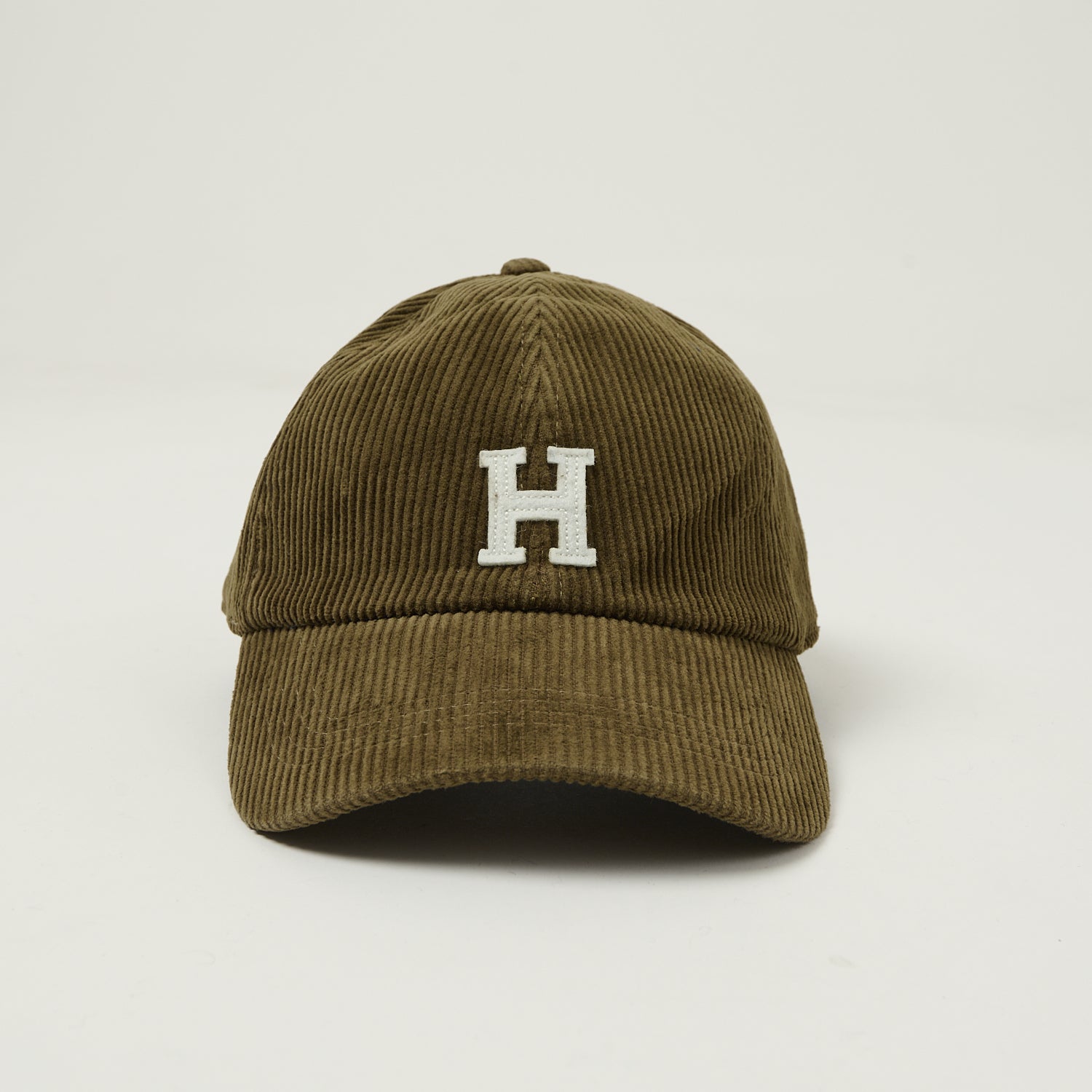 Hartford 'H' Corduroy Baseball Cap - Bronze