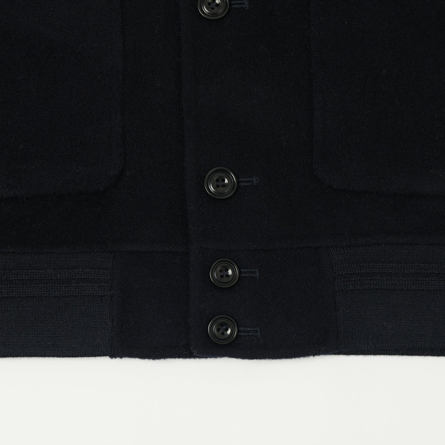 Hartford 'Douglas' Wool Jacket - Navy