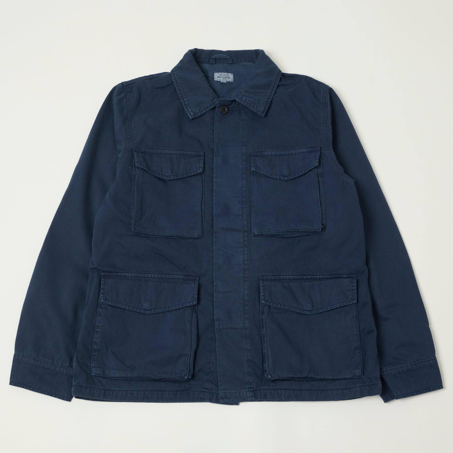 Hartford 'Jared' Utility Jacket - Navy