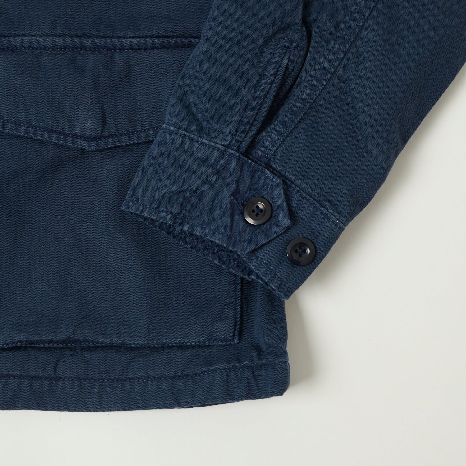 Hartford 'Jared' Utility Jacket - Navy