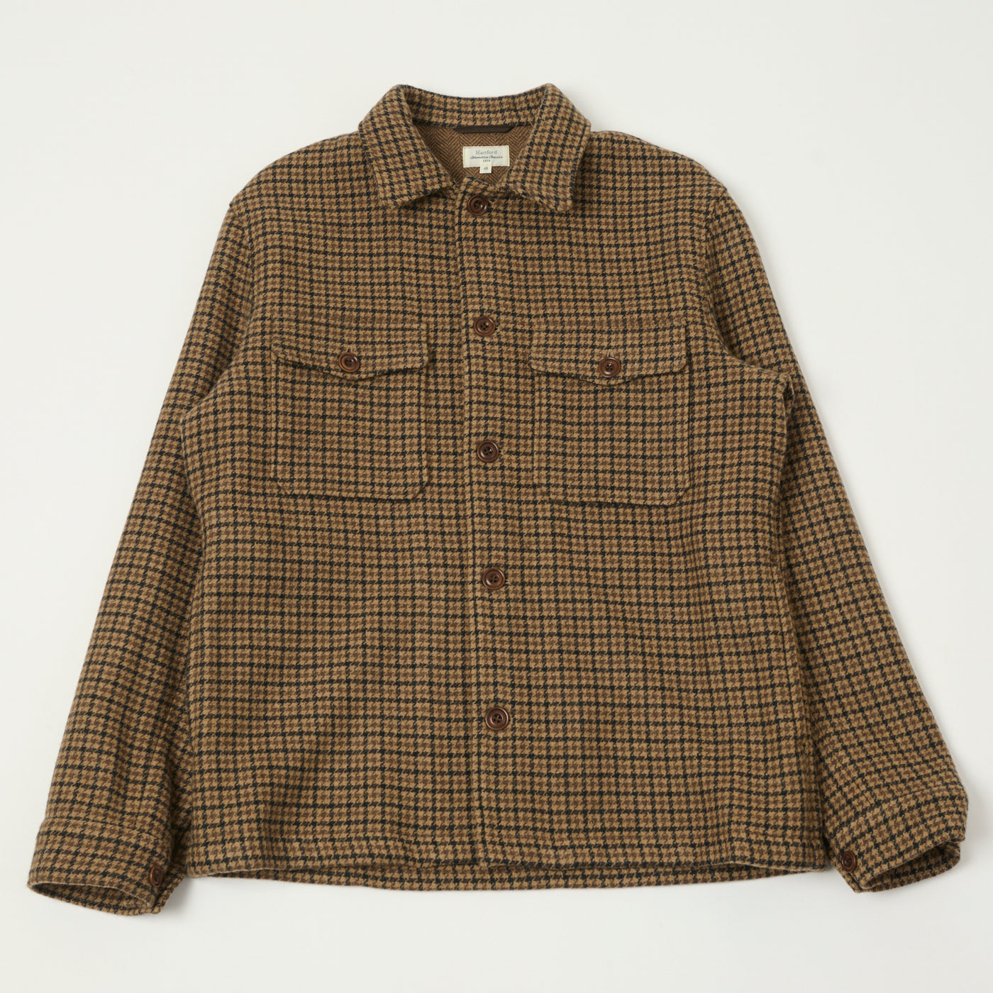Hartford 'Day' Wool Jacket - Camel