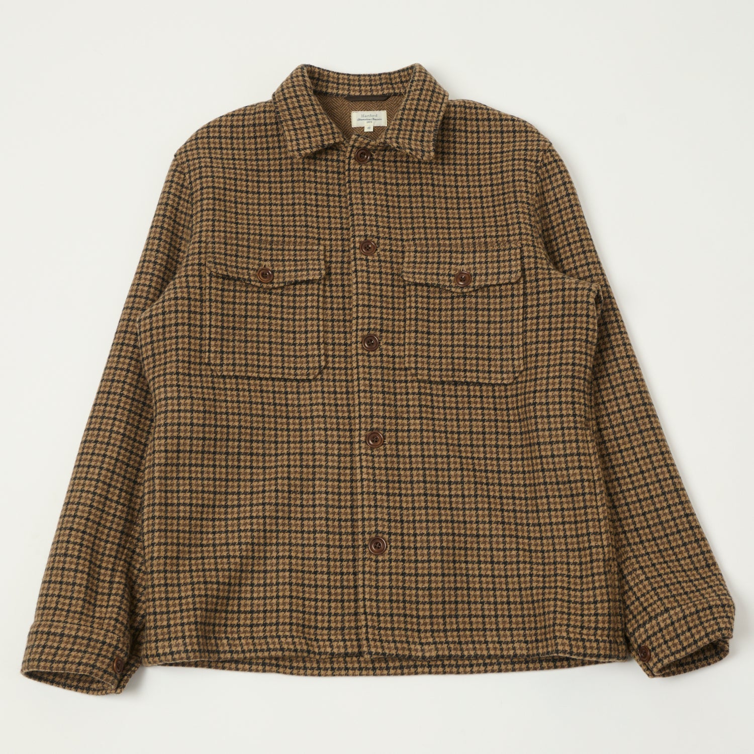 Hartford 'Day' Wool Jacket - Camel