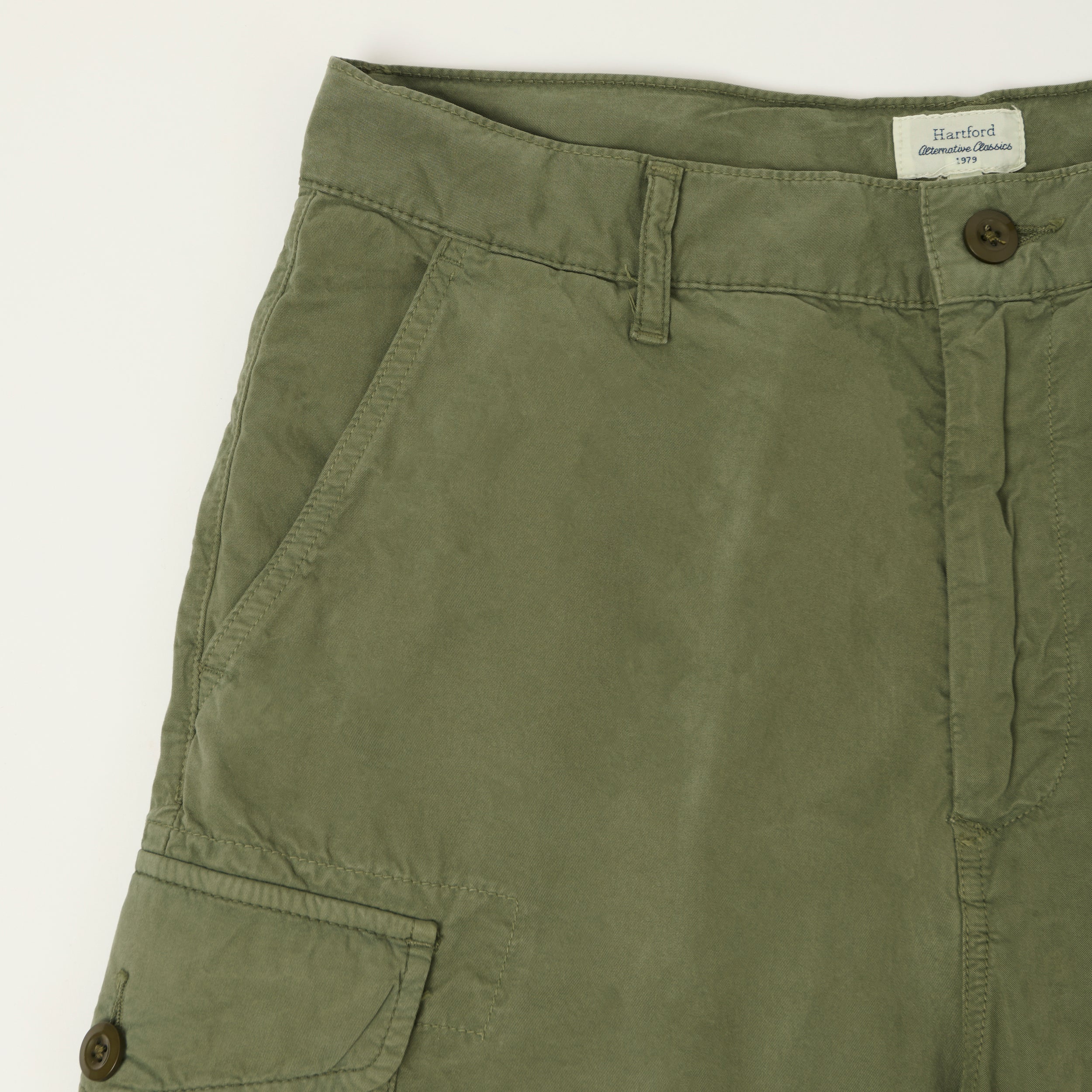 Hartford Battle Fatigue Shorts - Military