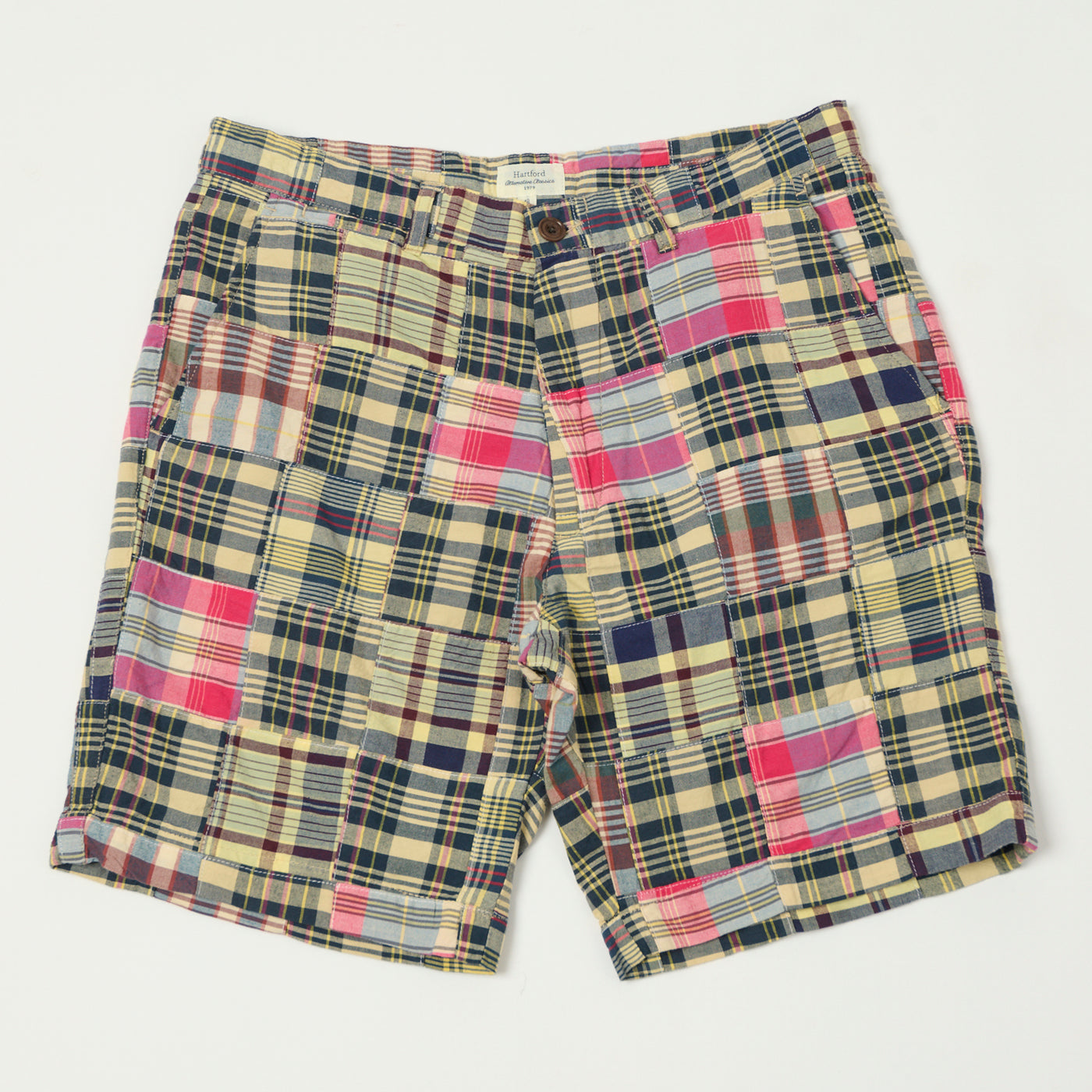 Hartford 'Byron' Patchwork Shorts - Multi