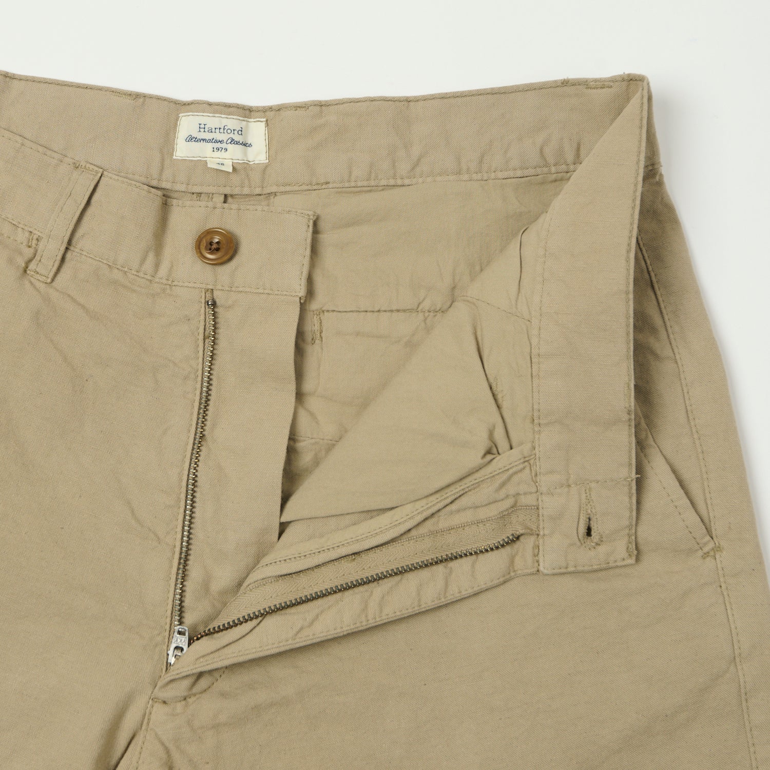 Hartford 'Byron' Patchwork Shorts - Desert