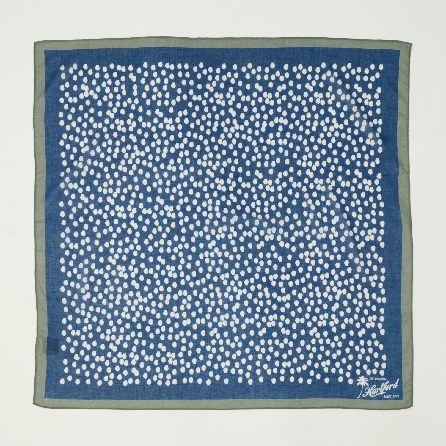 Hartford Dots Bandana  - Ink Blue