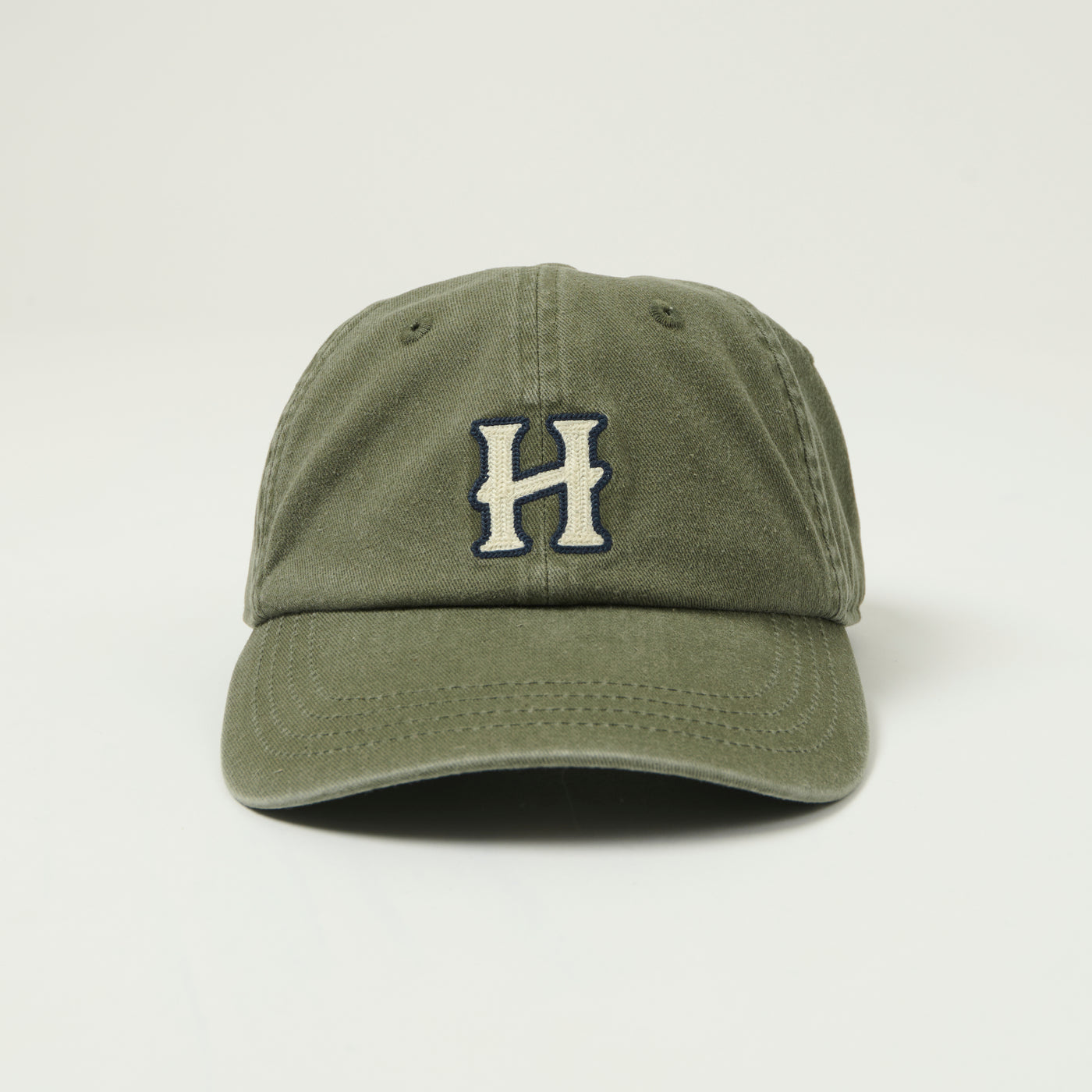 Hartford 'H' Logo Border Varsity Cap - Green