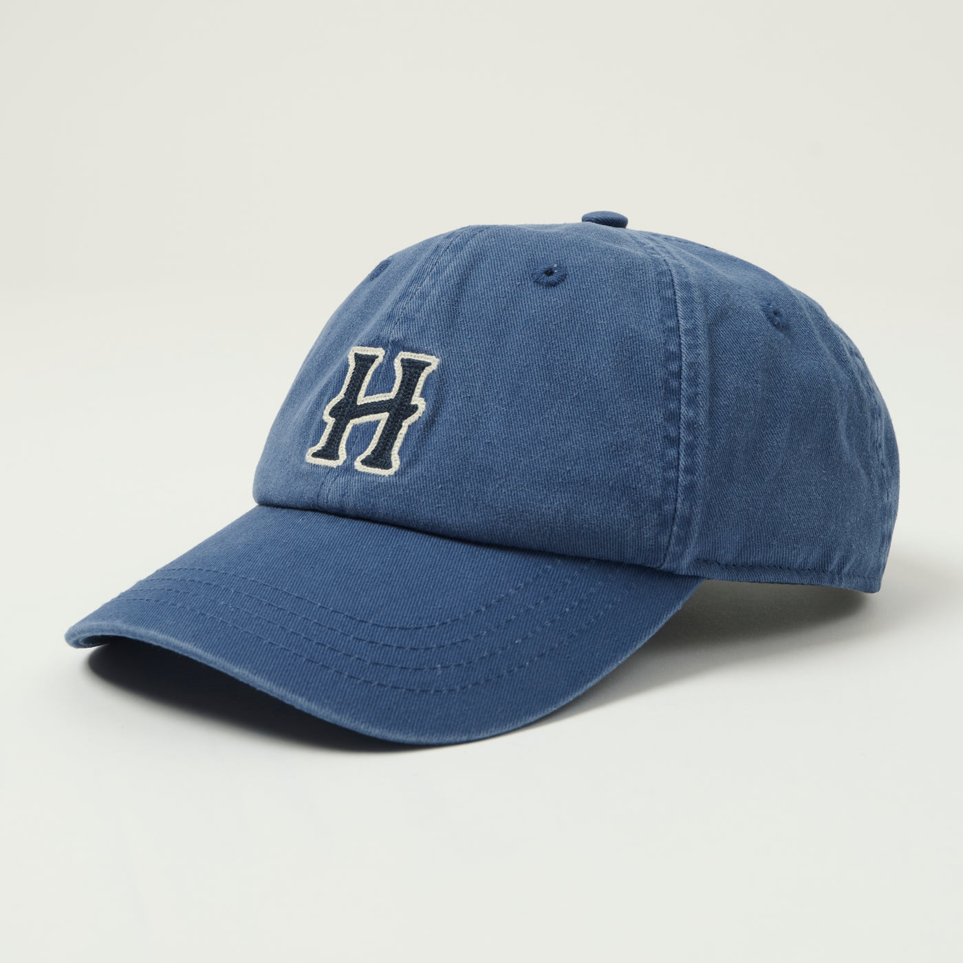 Hartford 'H' Logo Border Varsity Cap - Navy