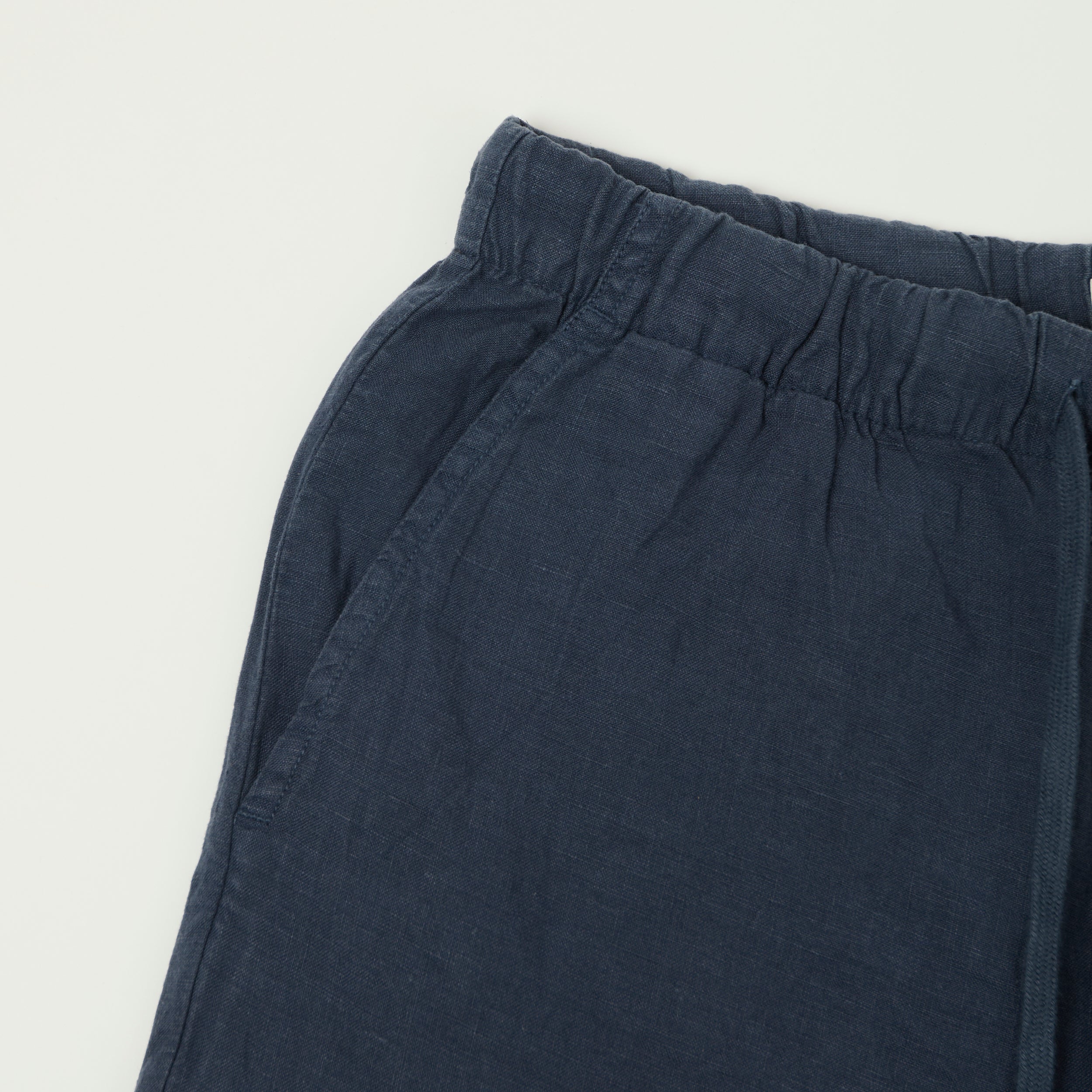 Hartford 'Joggy' Linen Short - Navy
