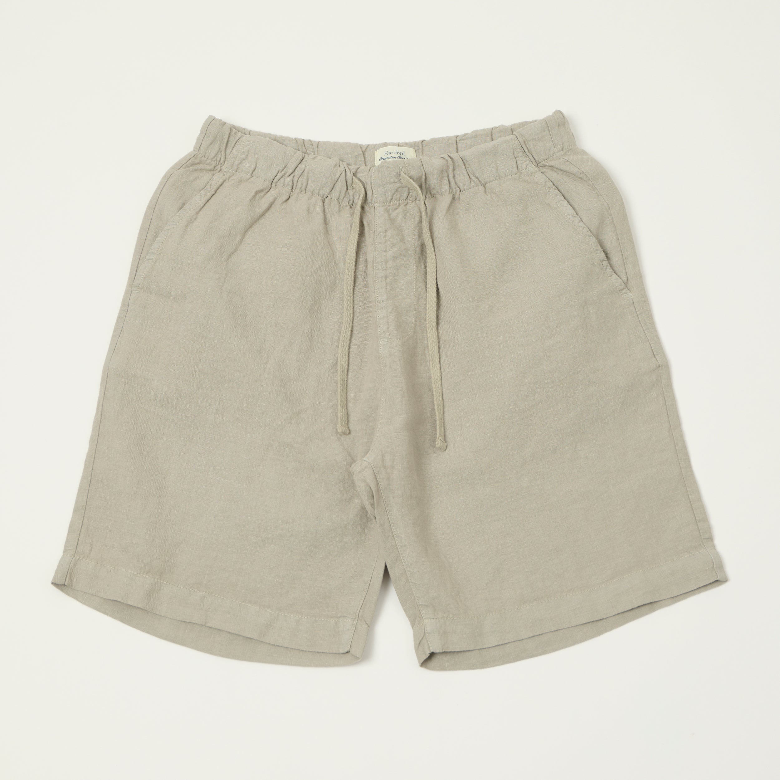 Hartford Linen 'Joggy' Shorts - Sage