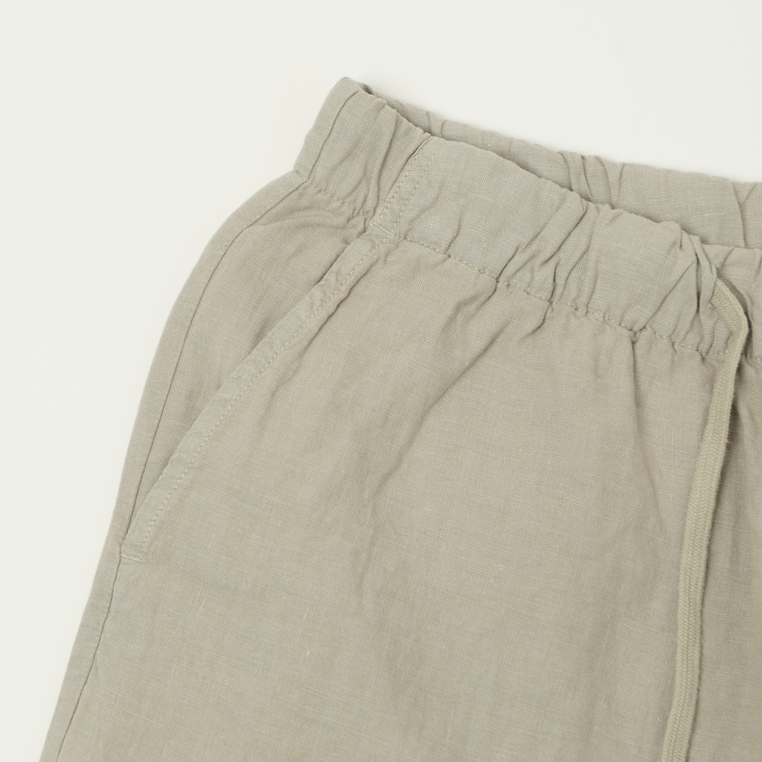 Hartford Linen 'Joggy' Shorts - Sage