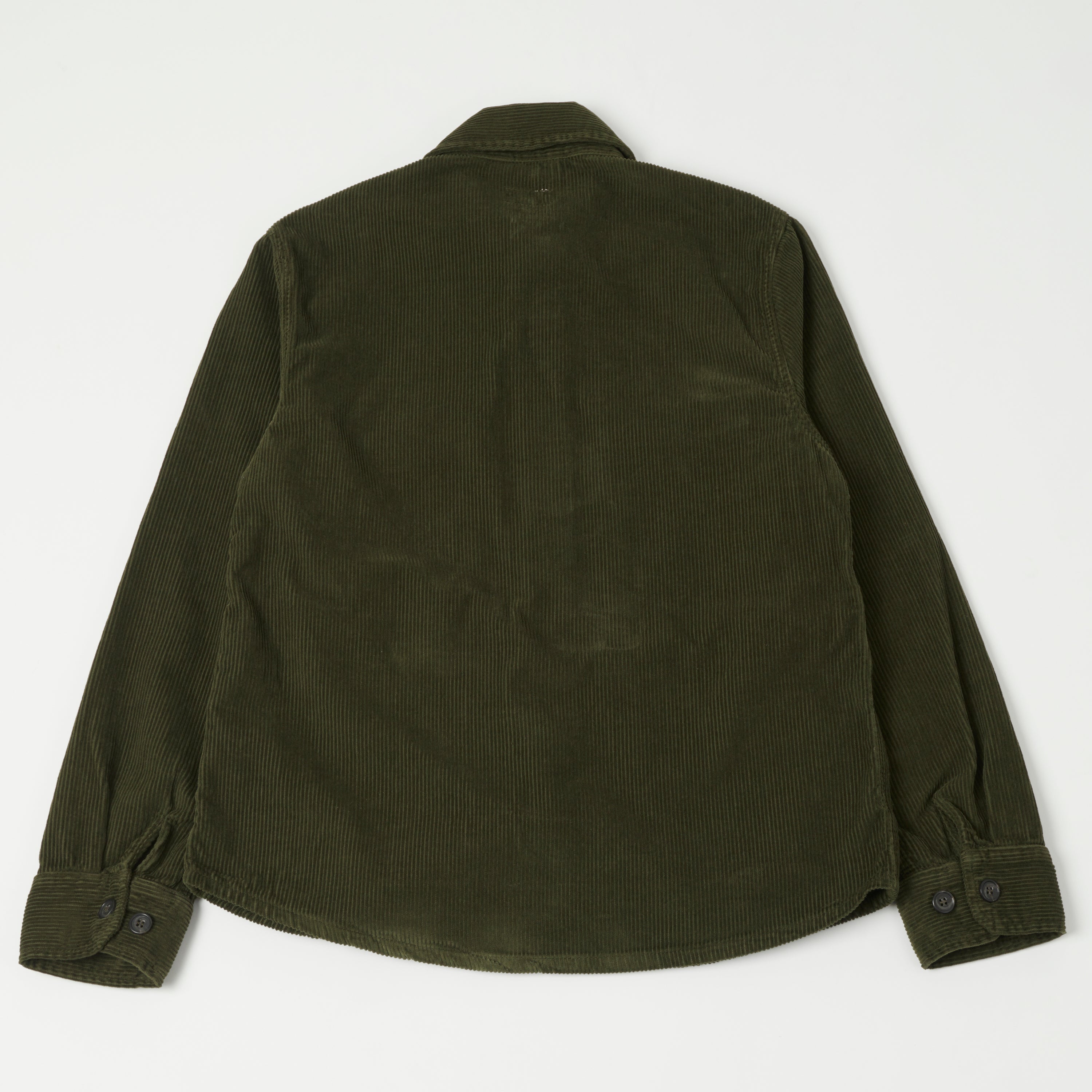 Hartford 'Joyce' Corduroy Work Shirt - Army