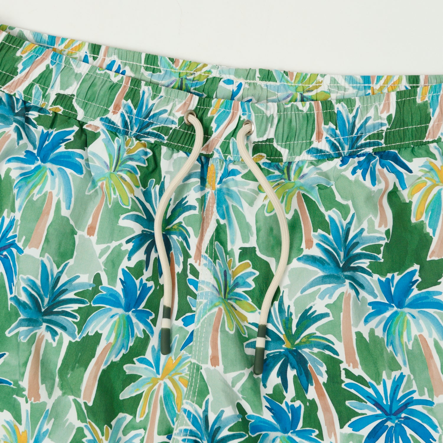 Hartford 'Palms' Swim Trunks  - Army