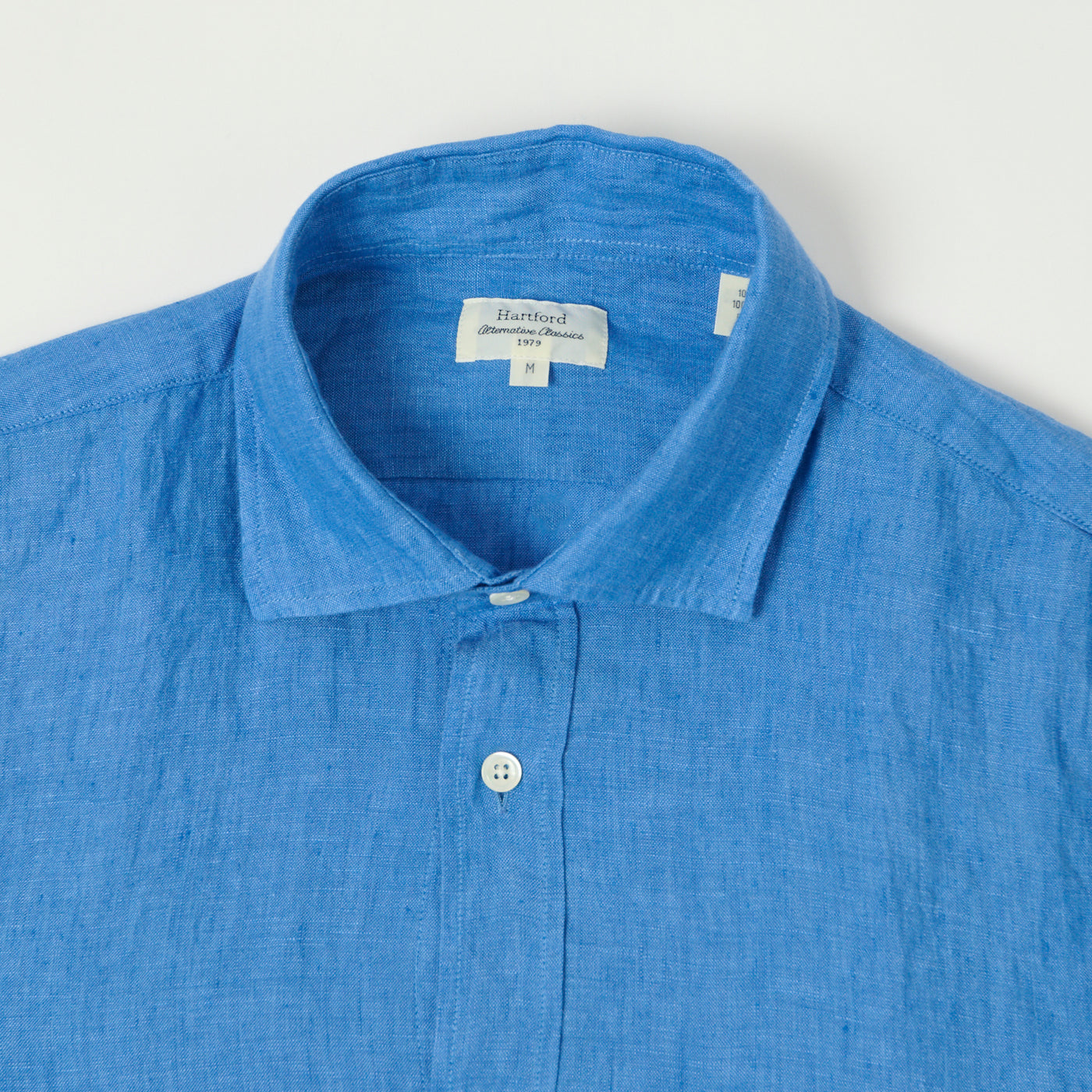Hartford 'Paul' Linen Shirt  - Blue