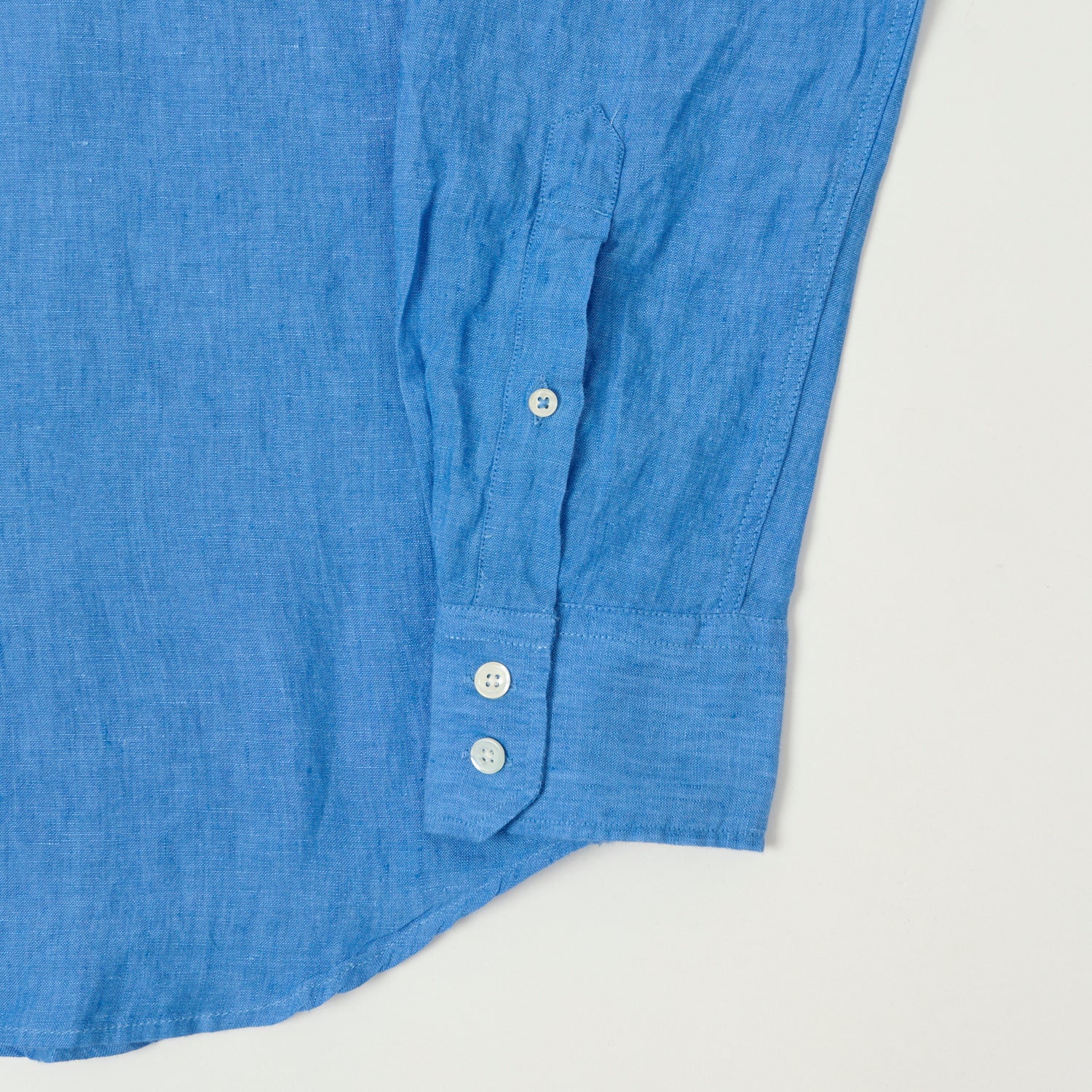 Hartford 'Paul' Linen Shirt  - Blue