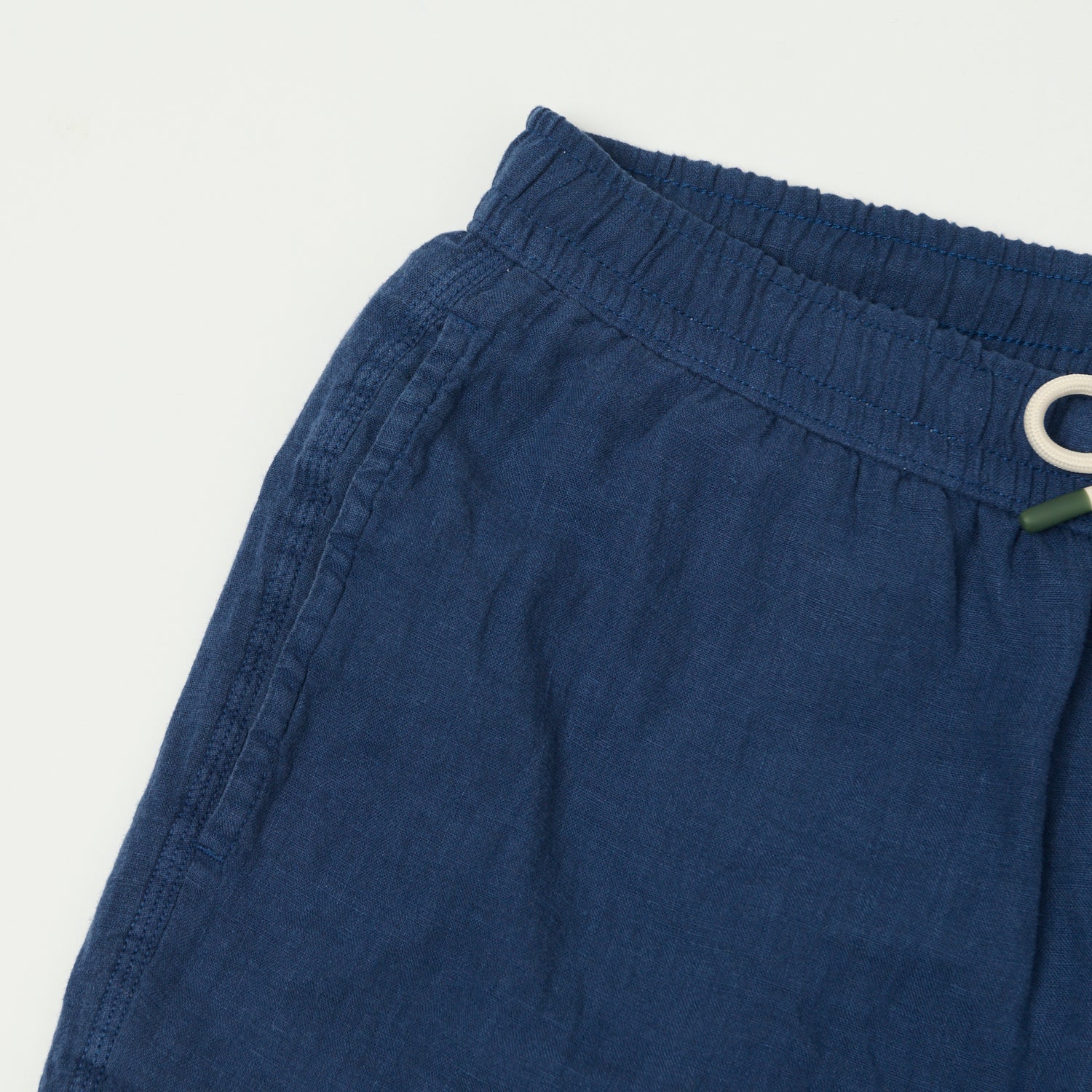 Hartford Linen Swim Shorts - Deep Blue