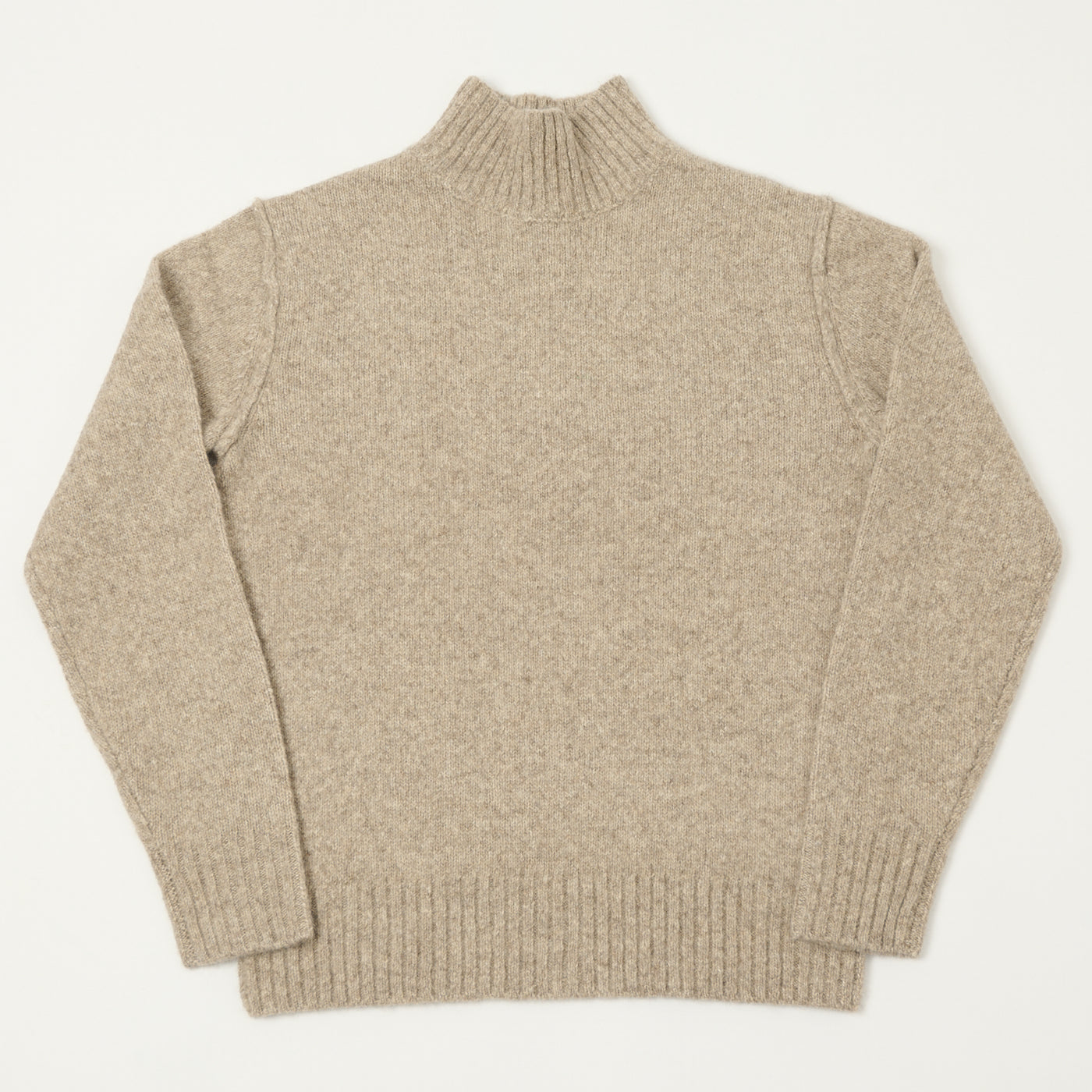 Hartford Turtle Neck Jumper - Natural