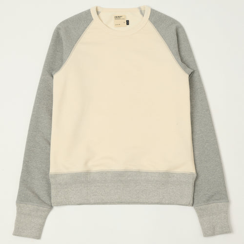 Heimat Training Sweatshirt - Battleship Grey/Seashell