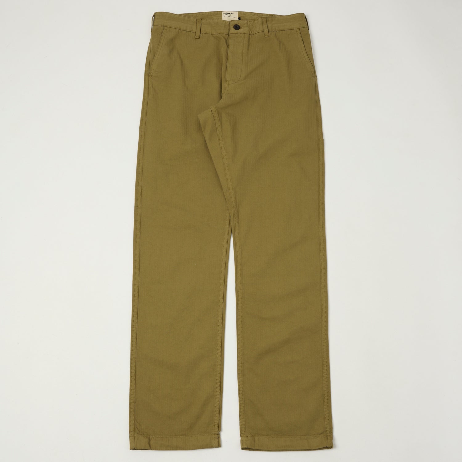 Heimat 'Journey' Herringbone Twill Chinos - Desert