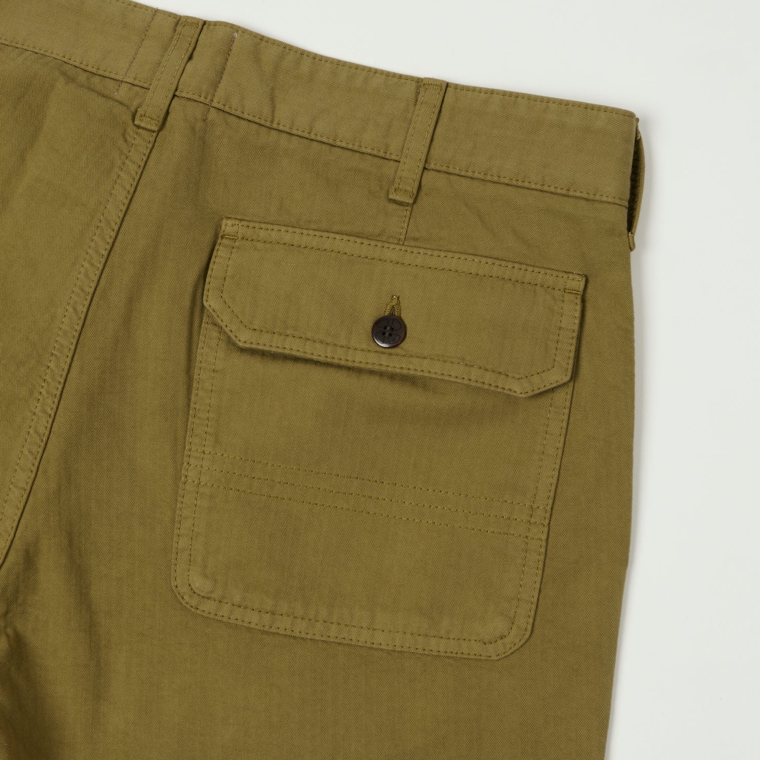 Heimat 'Journey' Herringbone Twill Chinos - Desert