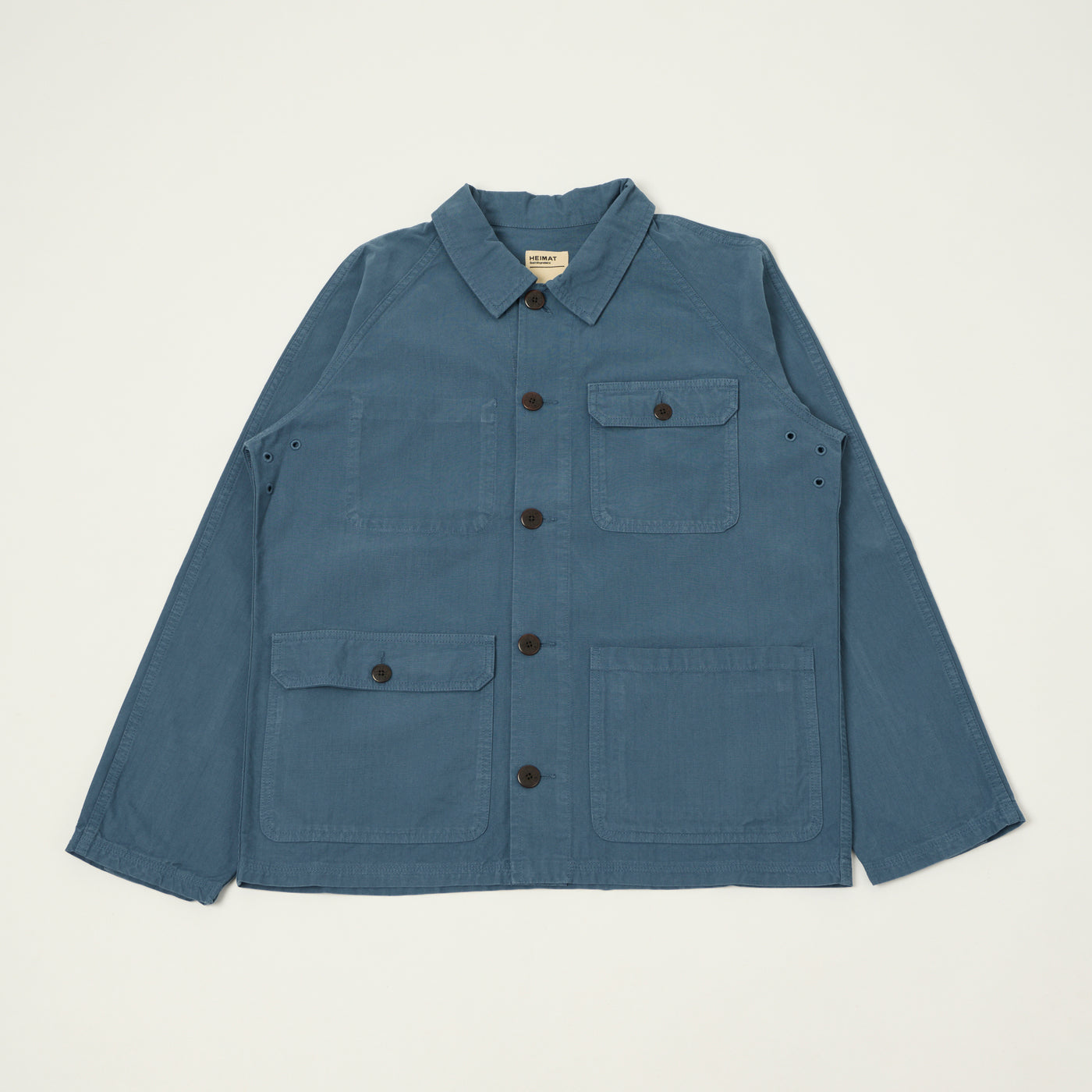 Heimat 'Journey' Ripstop Chore Jacket - Trail Blue