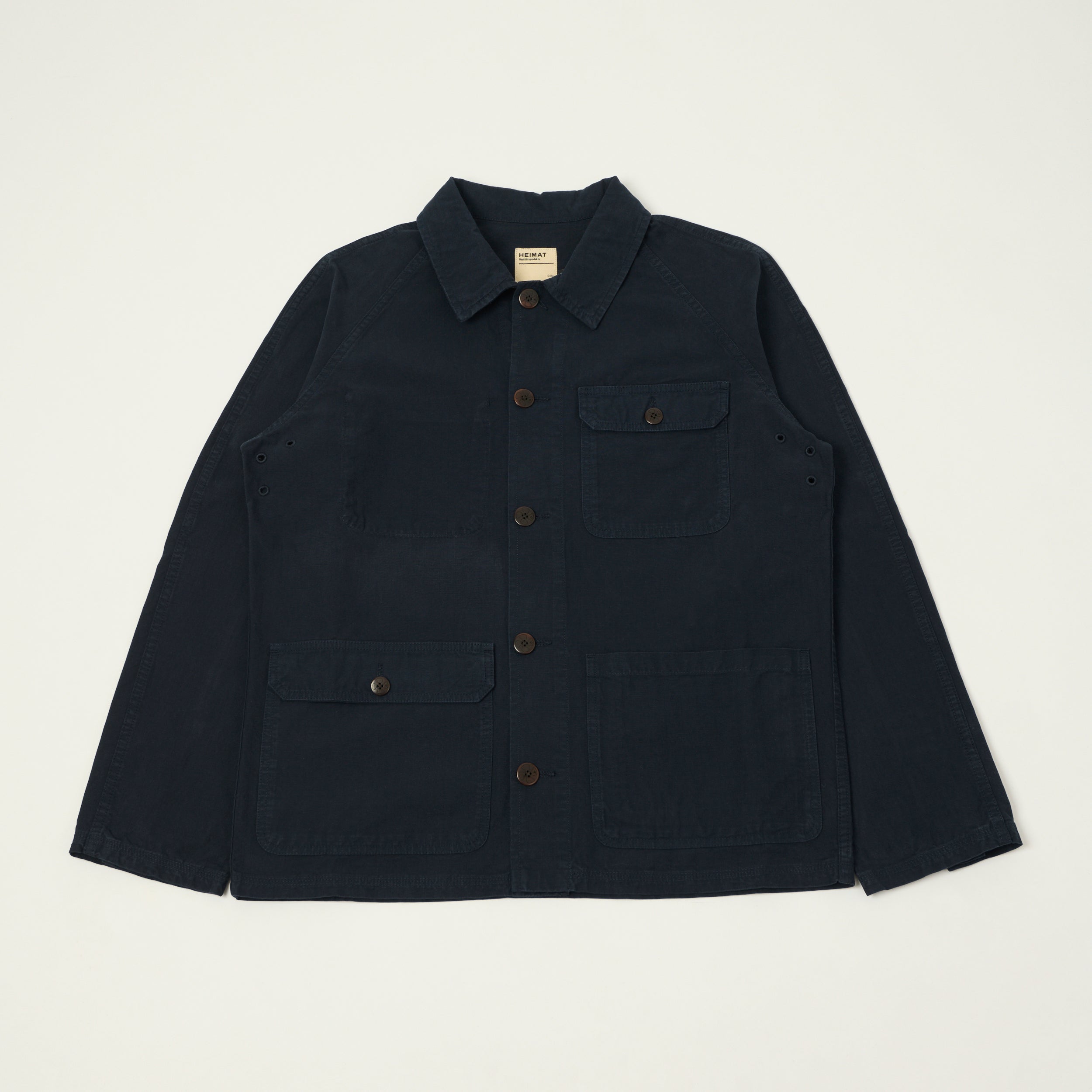 Heimat 'Journey' Ripstop Chore Jacket - Ink
