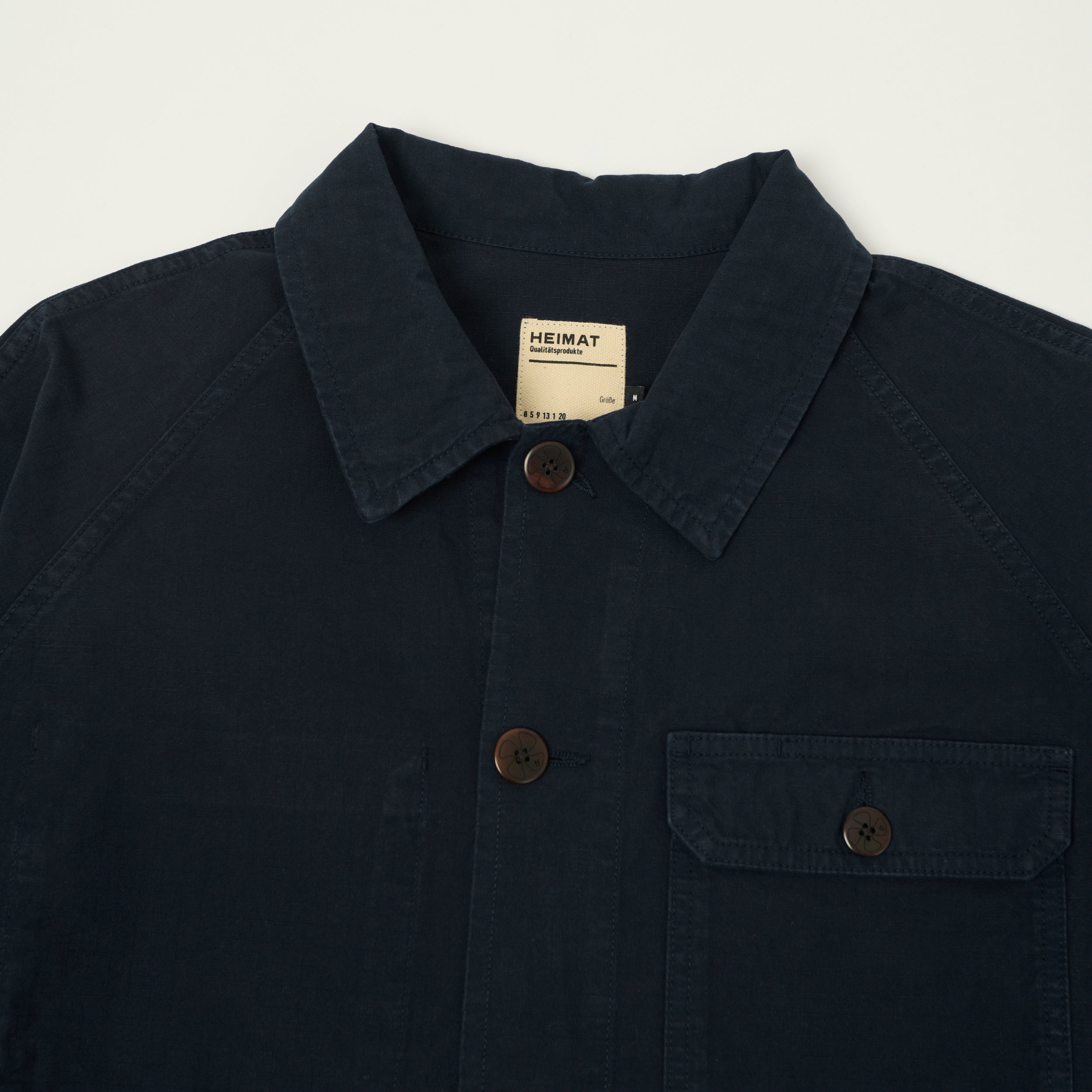 Heimat 'Journey' Ripstop Chore Jacket - Ink