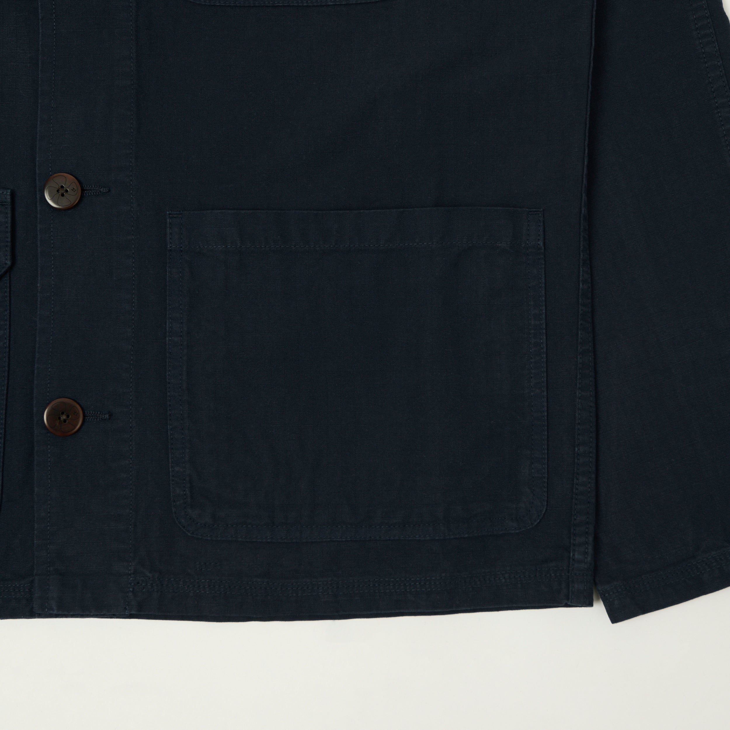 Heimat 'Journey' Ripstop Chore Jacket - Ink