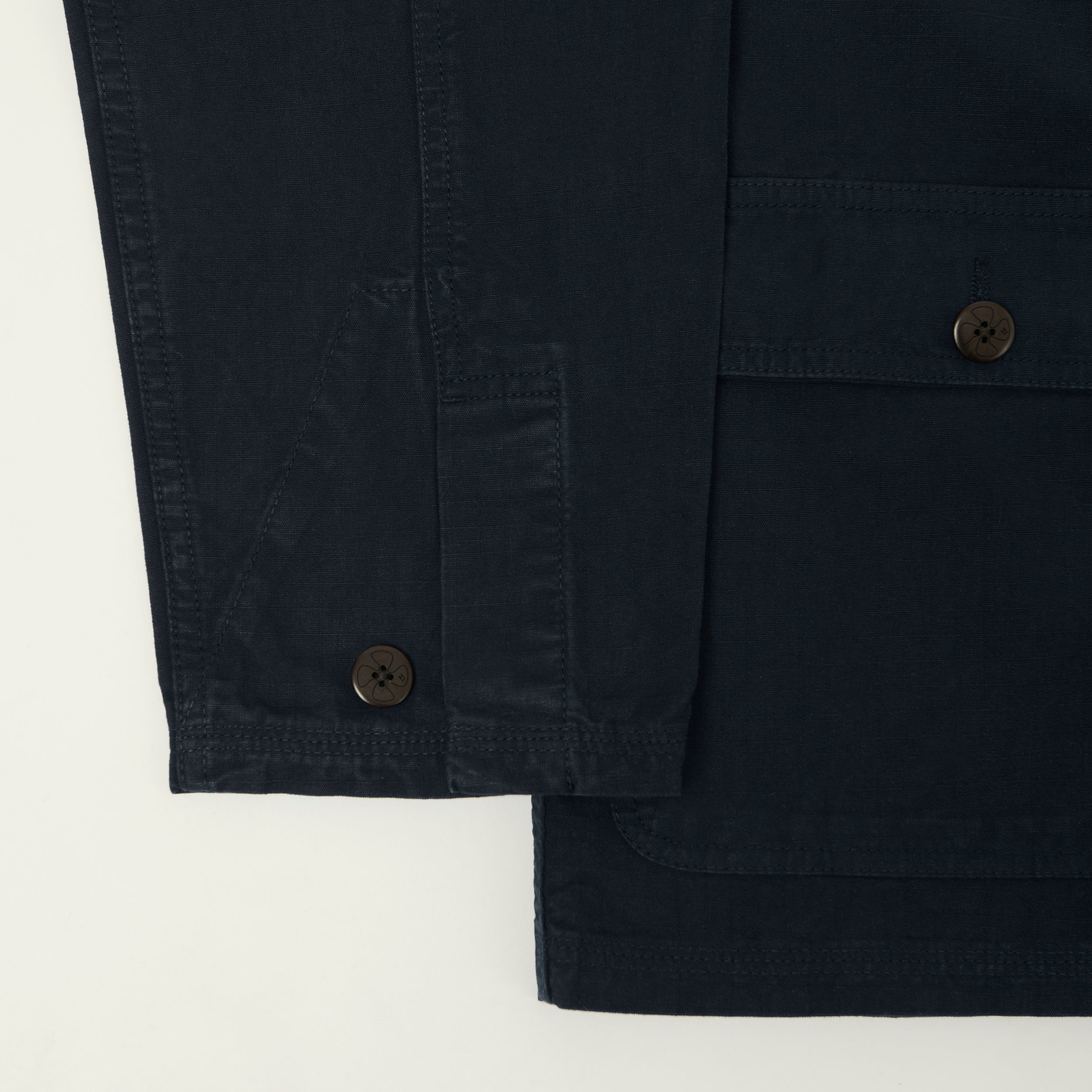 Heimat 'Journey' Ripstop Chore Jacket - Ink