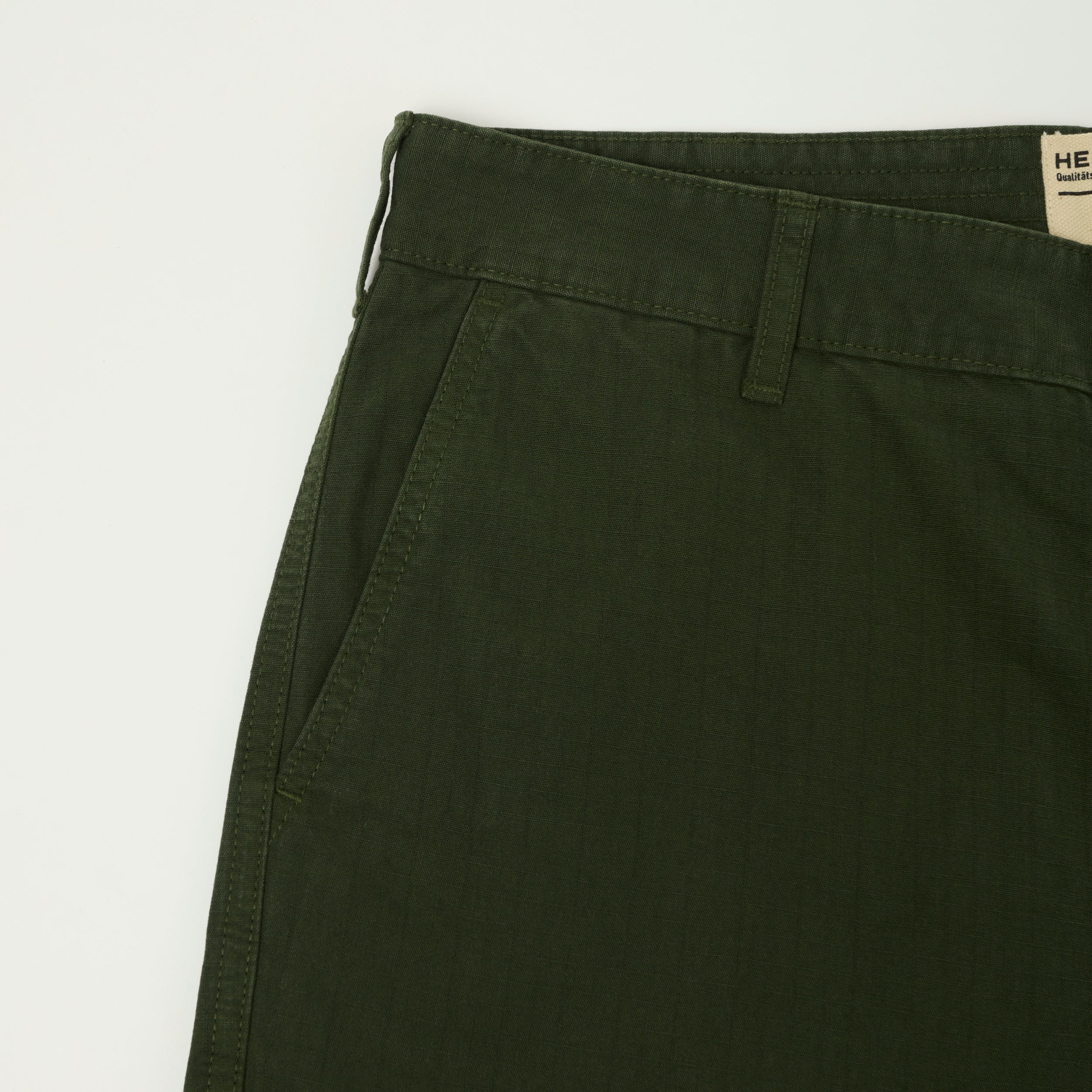 Heimat 'Journey' Ripstop Shorts - Military Green